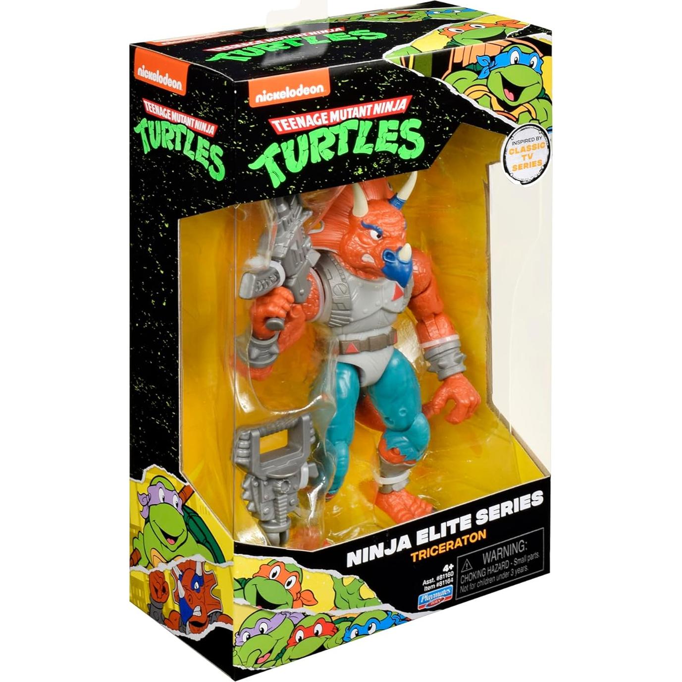 Figura Triceraton Ninja Elite 15 cm Playmates Toys