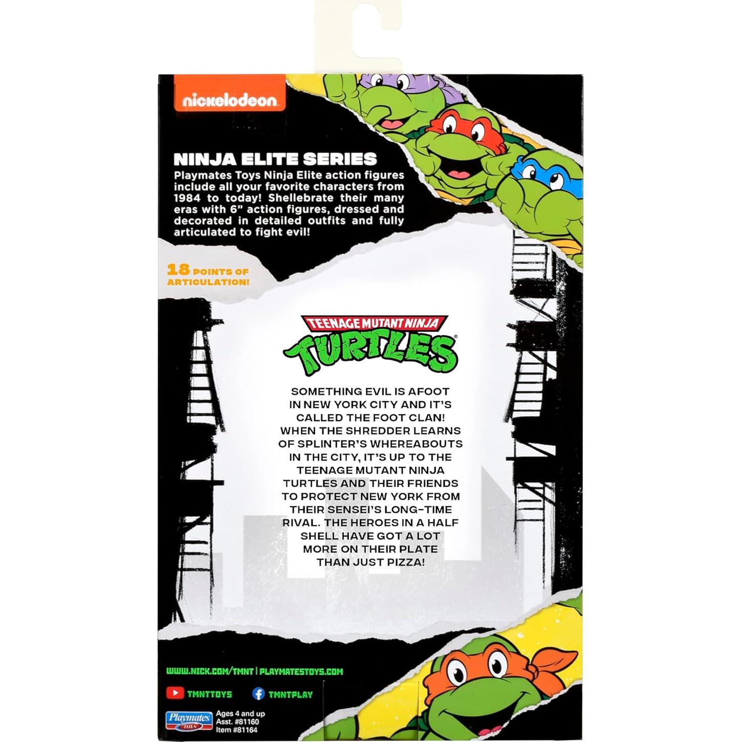 Figura Triceraton Ninja Elite 15 cm Playmates Toys