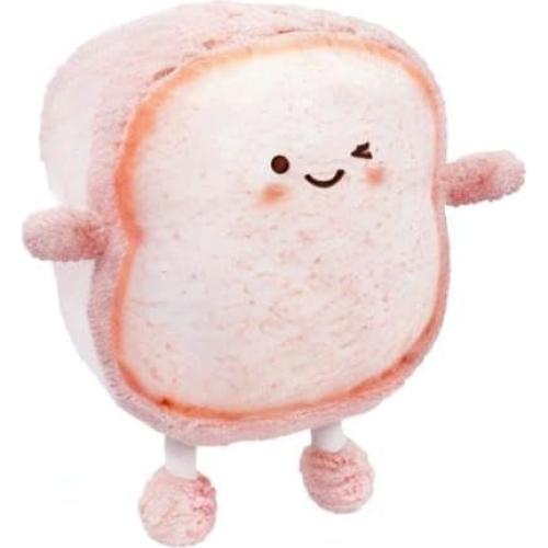 Almohada de Pan Tostado AOLIJIE Rosa 18x6 cm Peluche