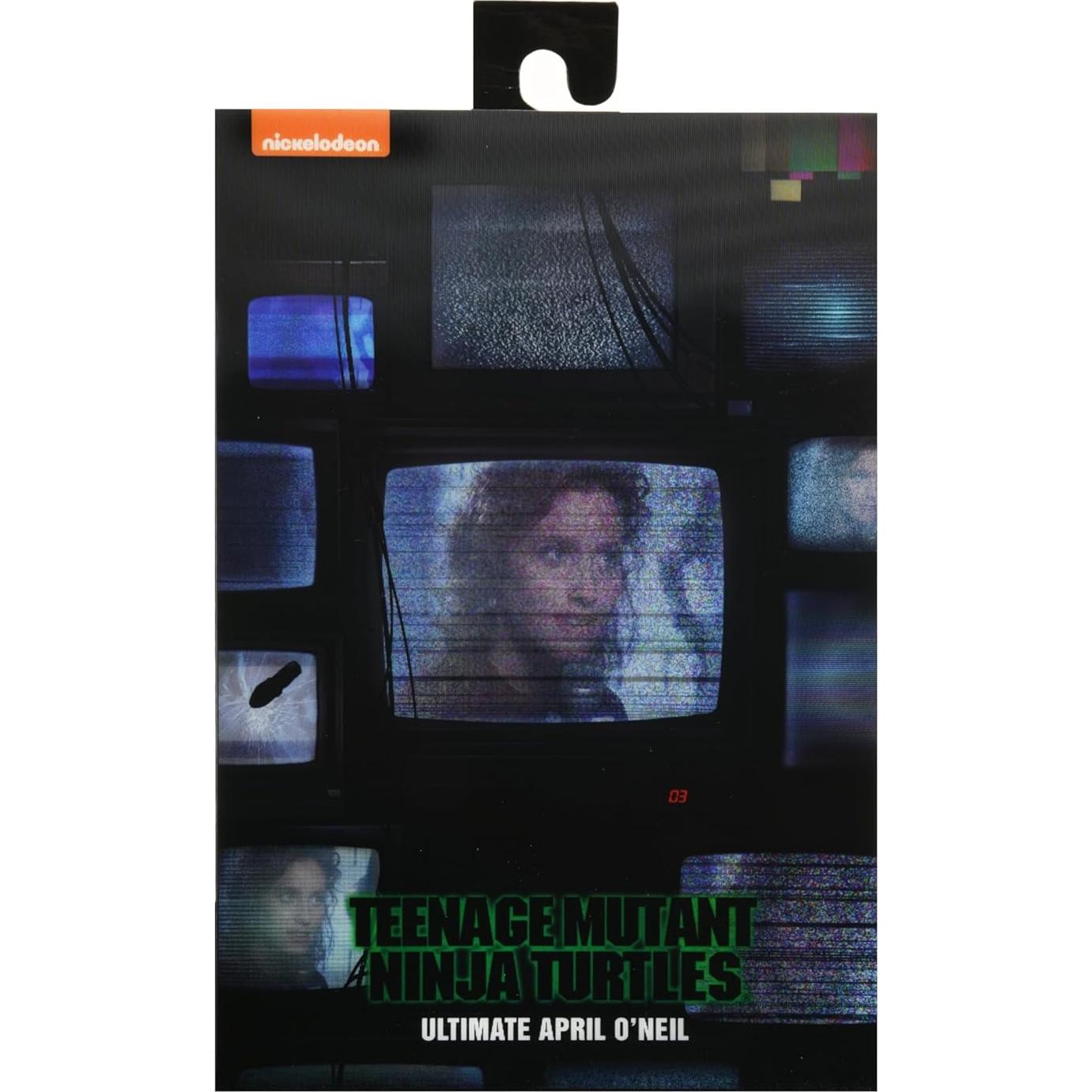 Figura de acción NECA Tortugas Ninja 1990 - April O'Neil 18 cm