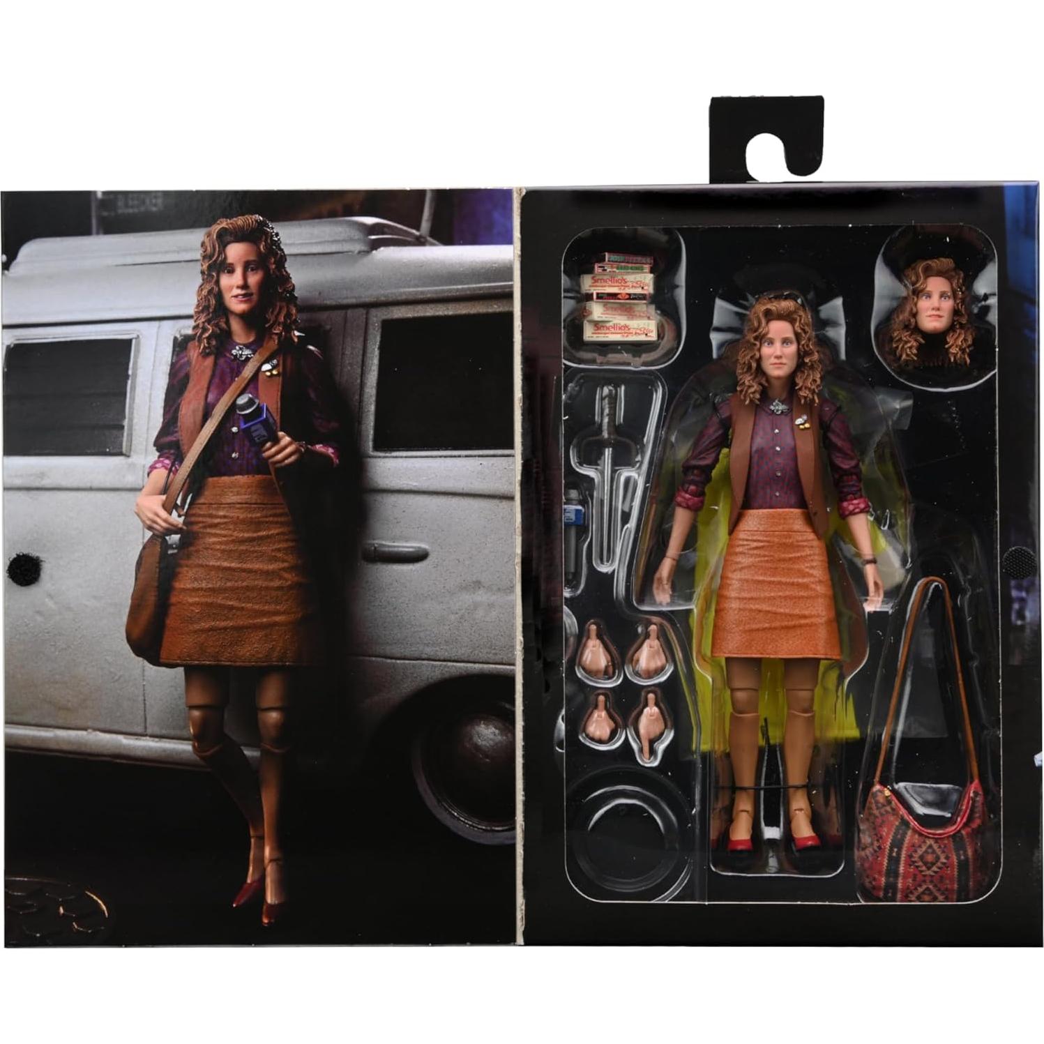 Figura de acción NECA Tortugas Ninja 1990 - April O'Neil 18 cm