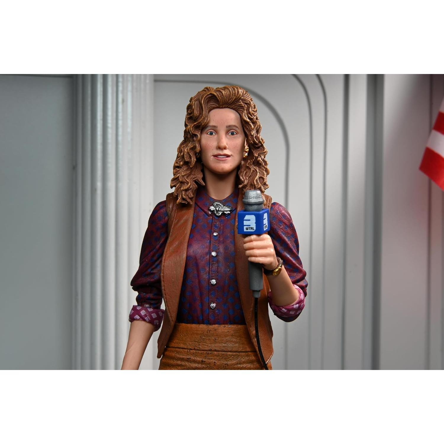 Figura de acción NECA Tortugas Ninja 1990 - April O'Neil 18 cm