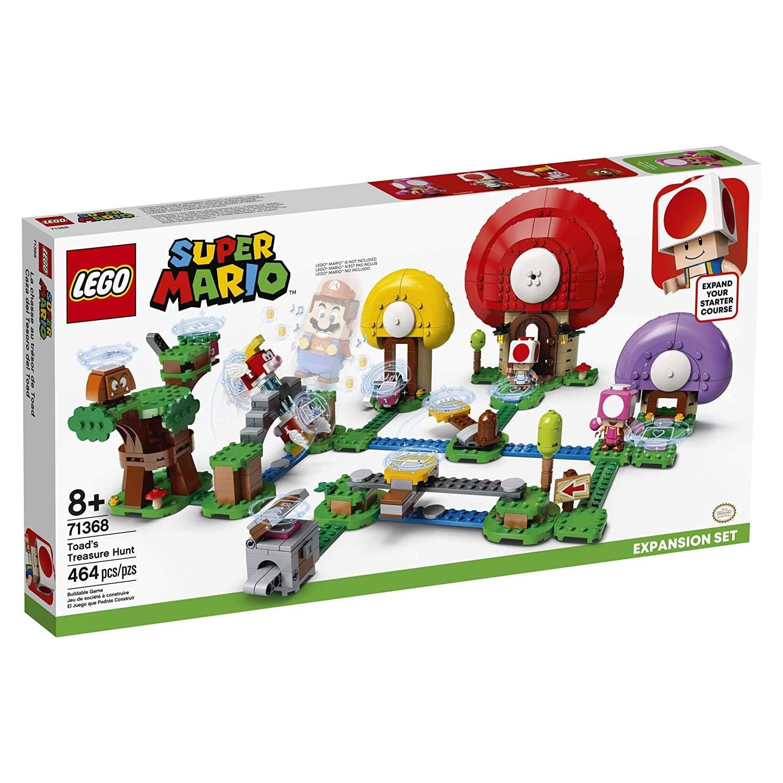 LEGO Super Mario Búsqueda del Tesoro de Toad 71368 - 464 Piezas