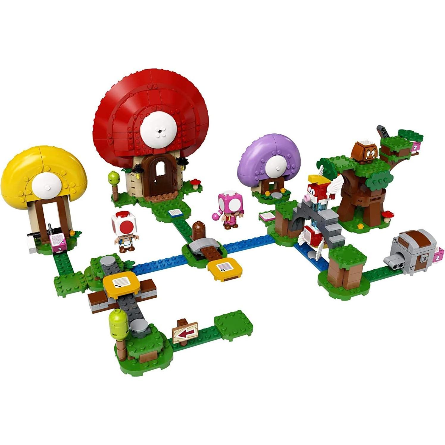 LEGO Super Mario Búsqueda del Tesoro de Toad 71368 - 464 Piezas