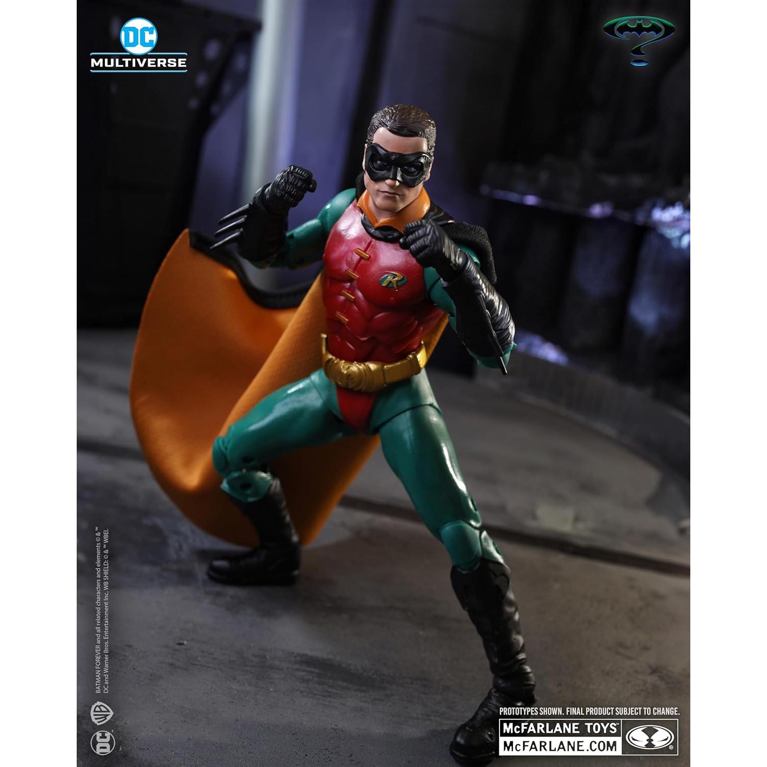 Figura McFarlane Toys DC Multiverse Robin 18 cm detallada