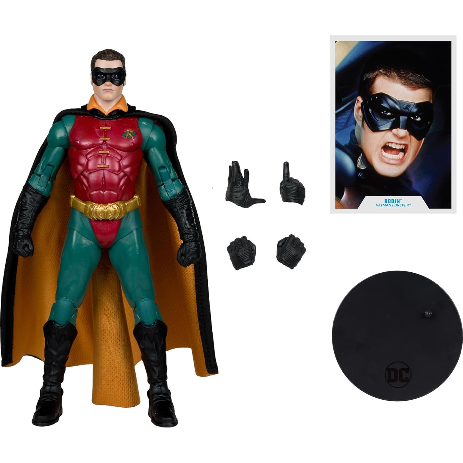 Figura McFarlane Toys DC Multiverse Robin 18 cm detallada