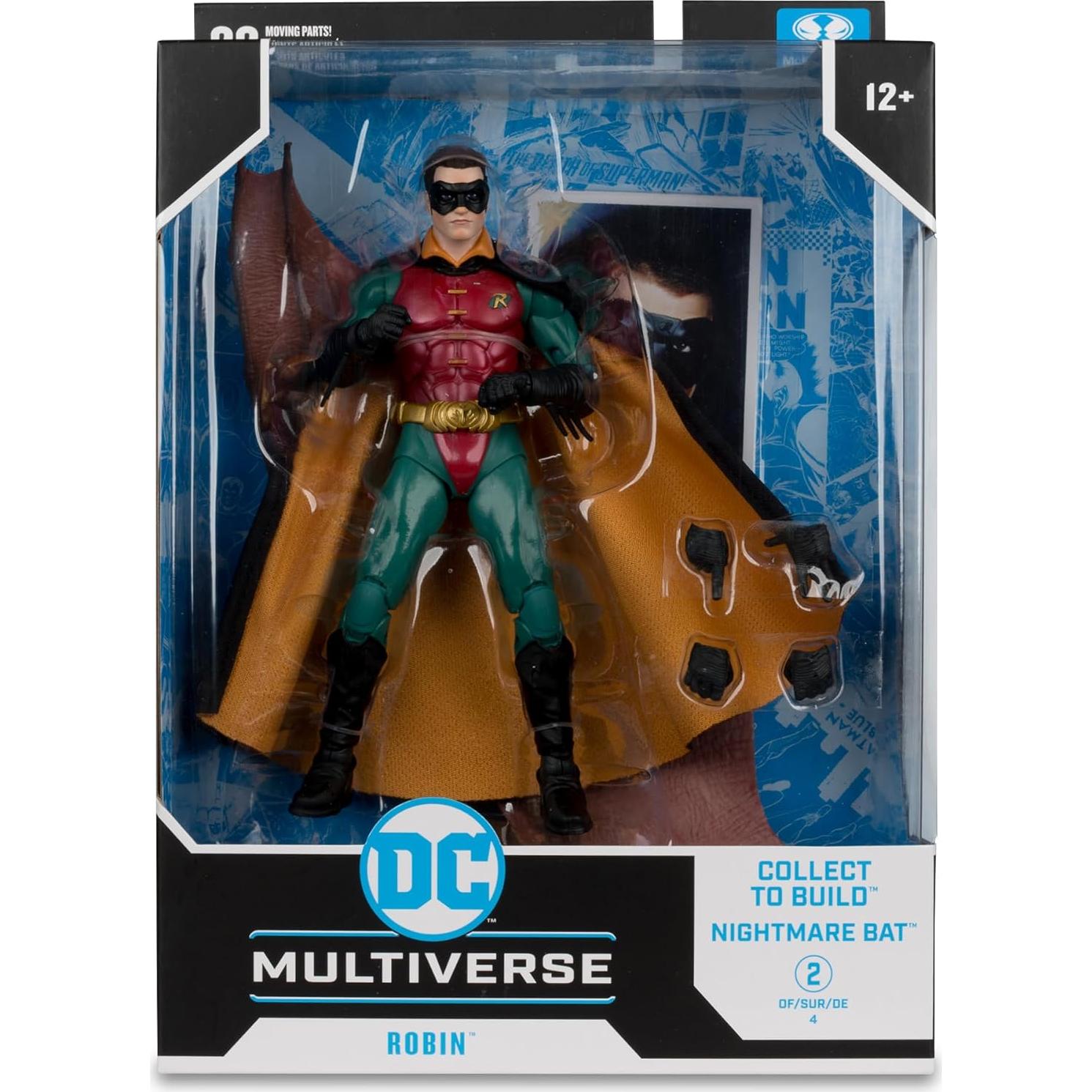 Figura McFarlane Toys DC Multiverse Robin 18 cm detallada