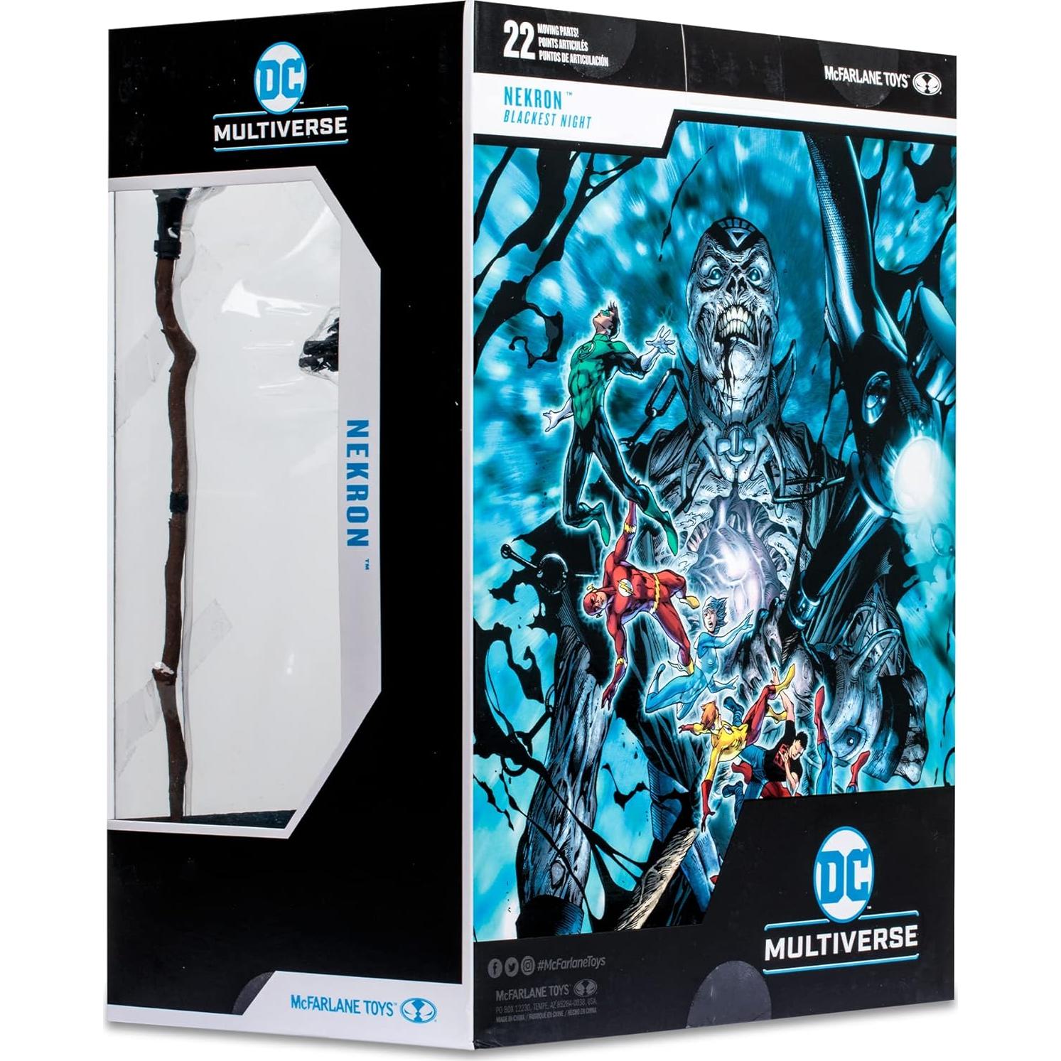 Figura Mega Nekron McFarlane Toys DC Multiverse 17,78 cm