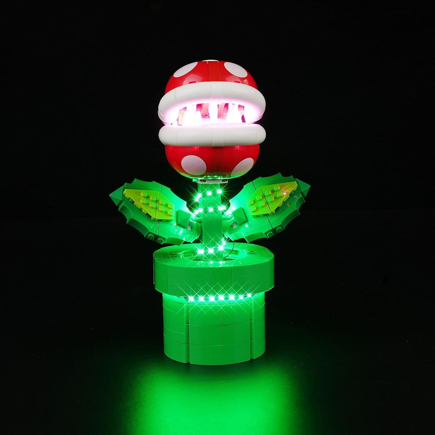 Kit de Iluminación LED DALDED para Lego Planta Piranha 71426