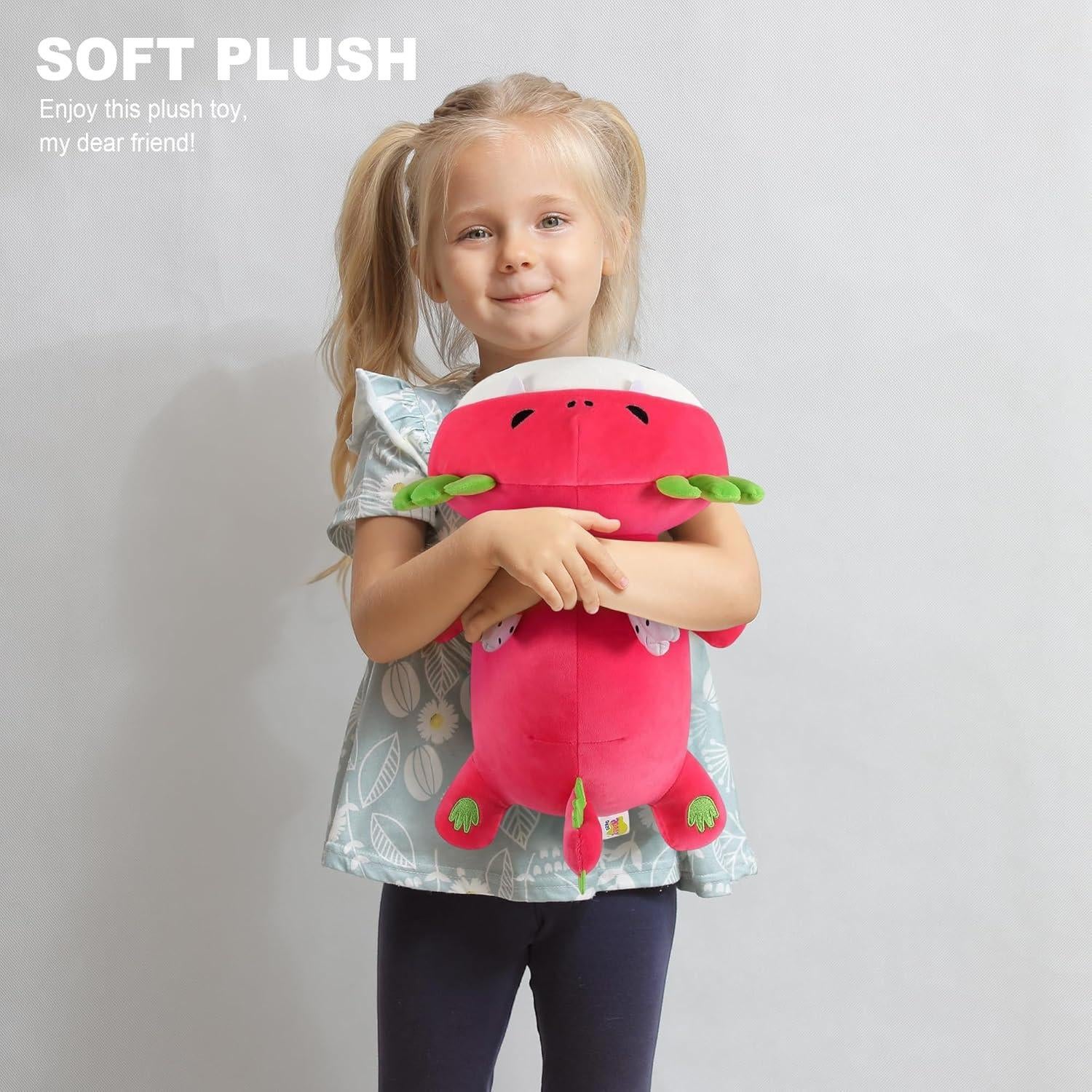 Peluche Axolotl Fruta del Dragón Onsoyours 33 cm Suave