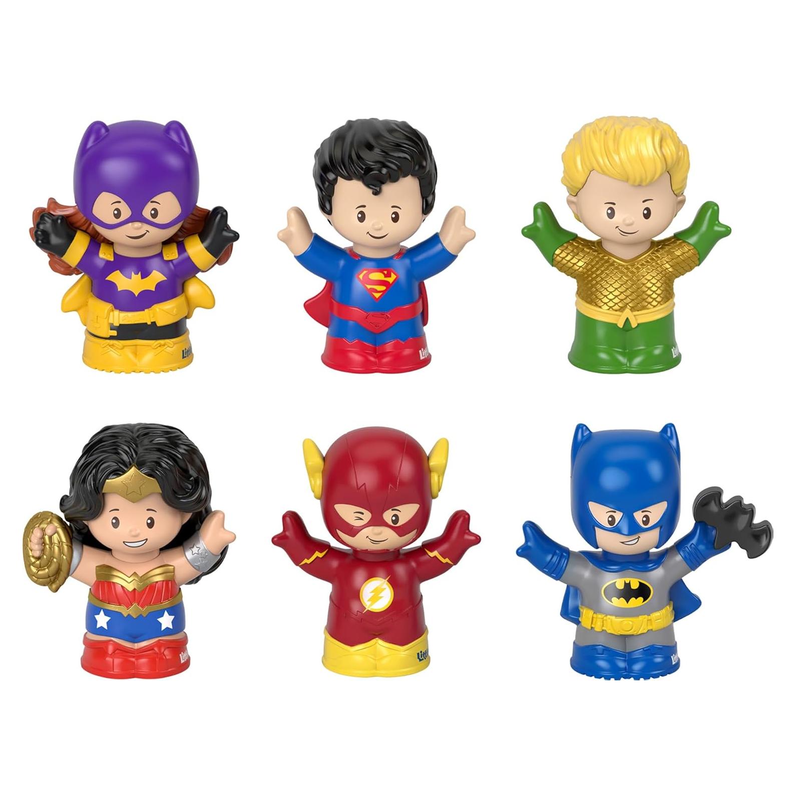 Conjunto de Figuras Fisher-Price Little People DC Super Amigos