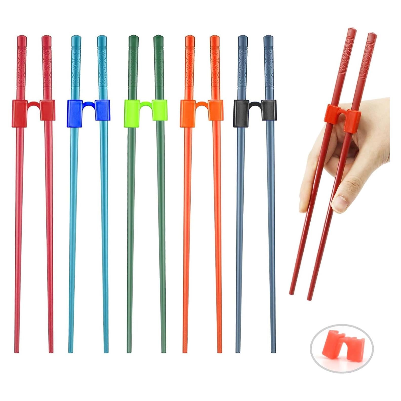 Juego de 5 Pares de Palillos con Ayudantes M MUGIT - Flor de Cerezo