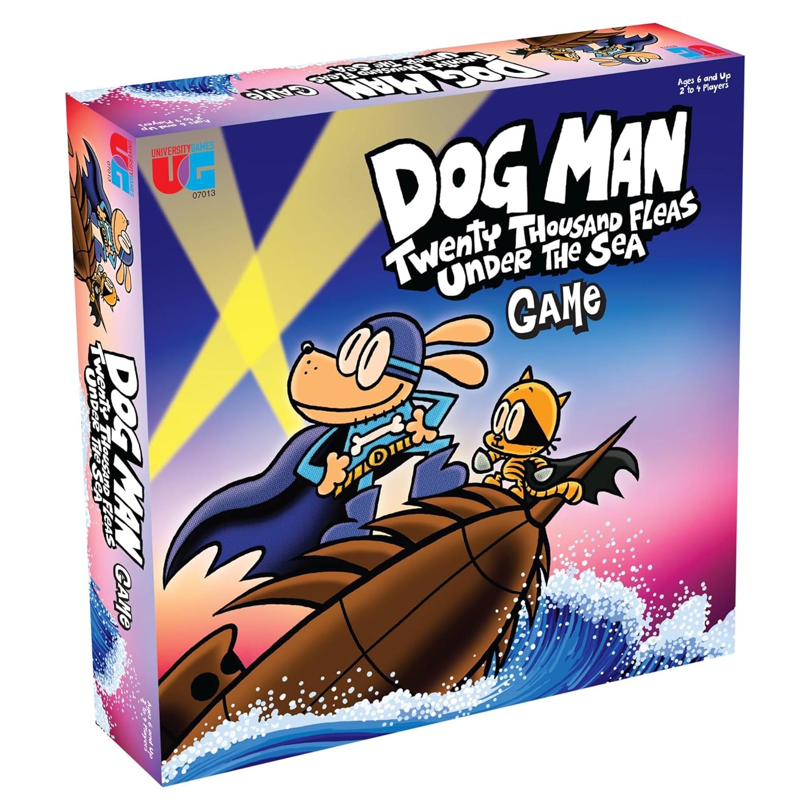 Juego de Mesa Dog Man Veinte Mil Pulgas - University Games
