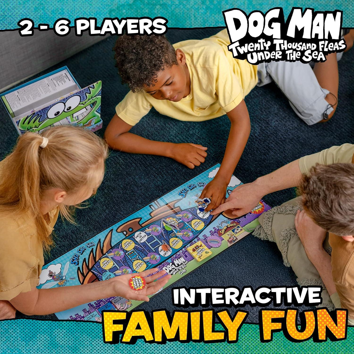 Juego de Mesa Dog Man Veinte Mil Pulgas - University Games