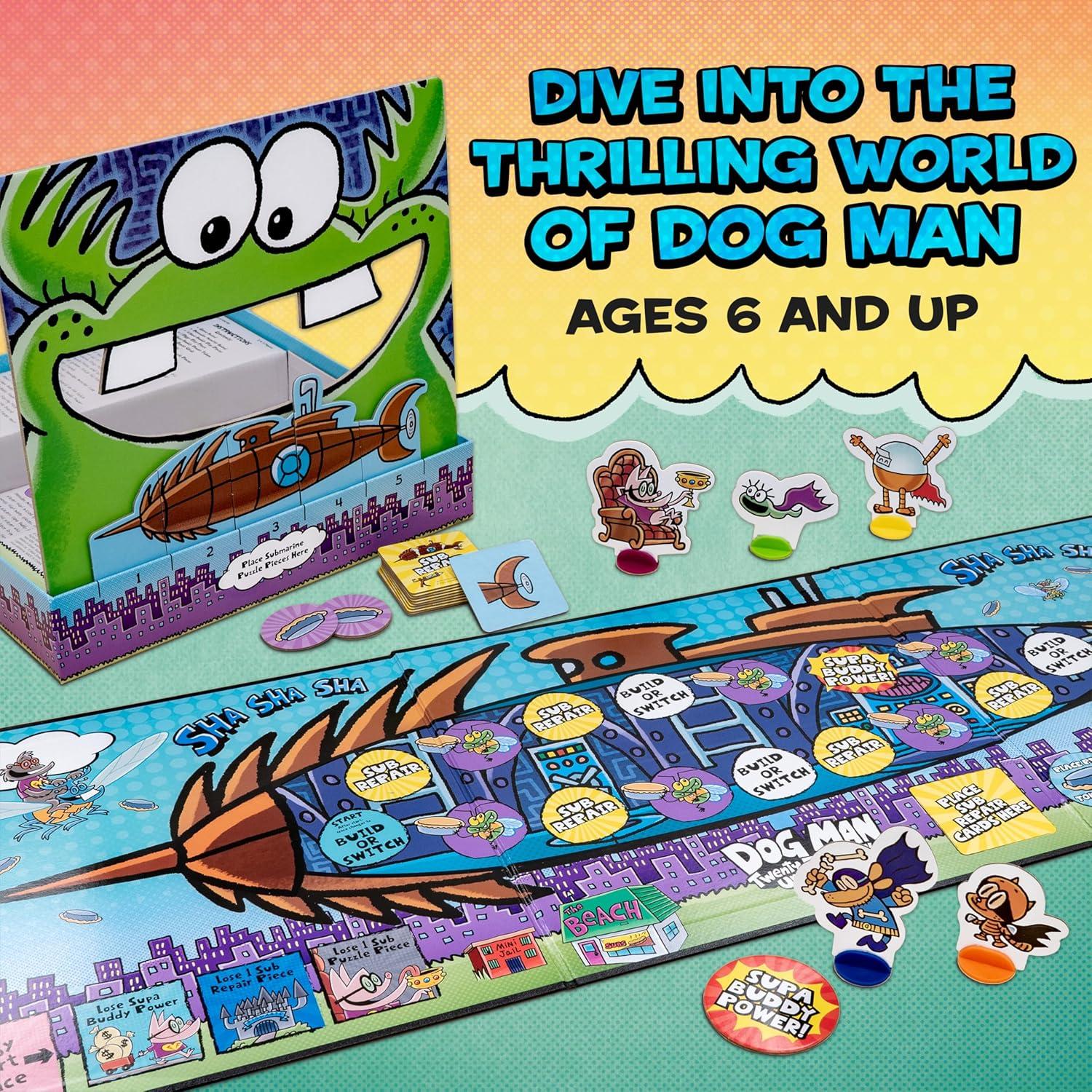 Juego de Mesa Dog Man Veinte Mil Pulgas - University Games