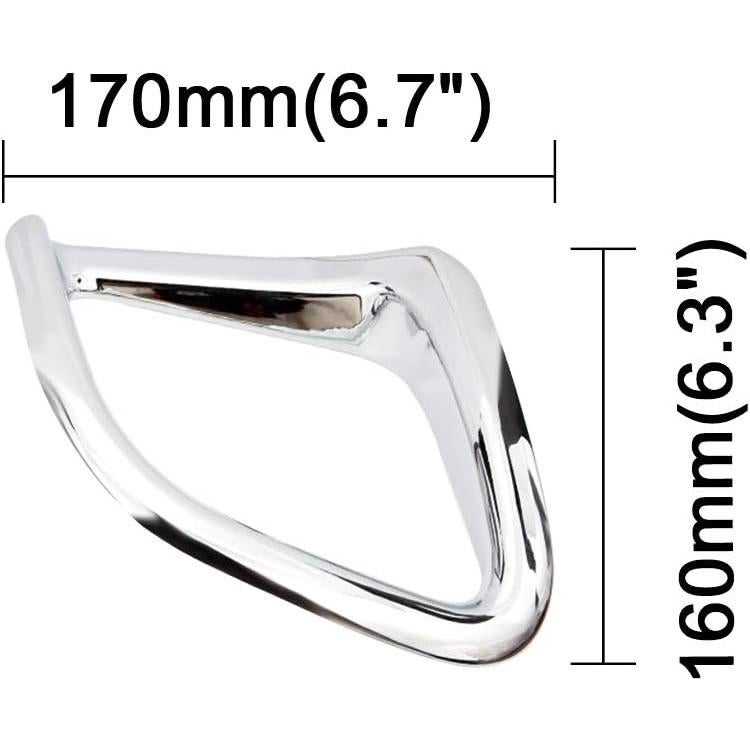 Cubierta de Luz de Niebla Trasera Senzeal para Toyota Highlander 2014-2019