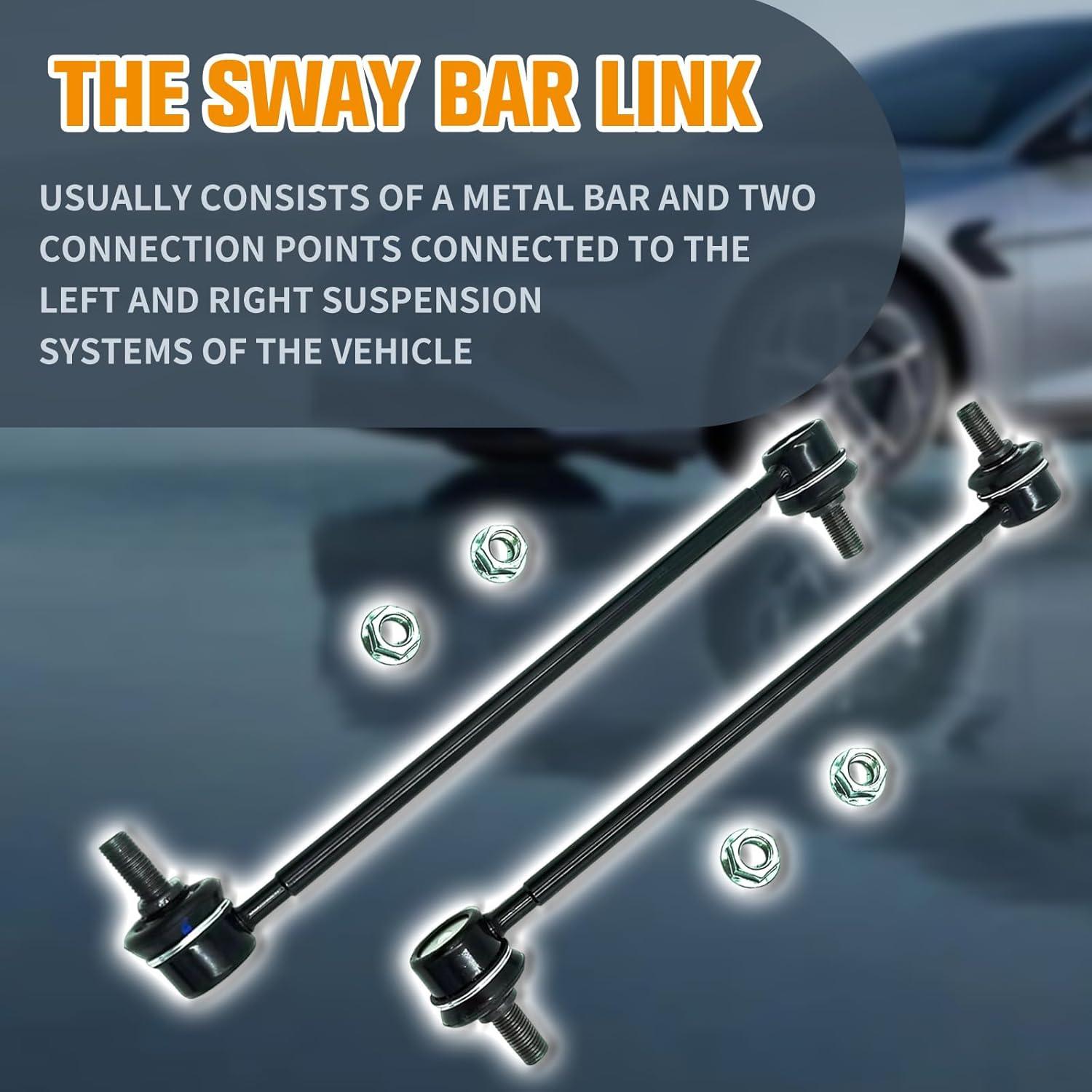 Enlace de Estabilizador Delantero XCPMC K80296 para Ford Escape y Mazda Tribute