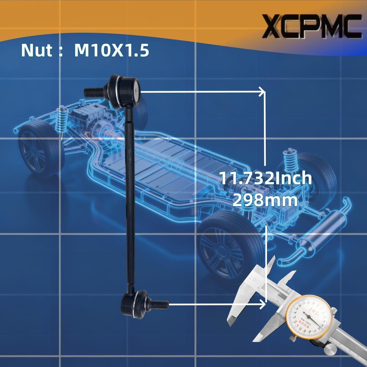 Kit de Enlace de Barra Estabilizadora XCPMC K80880 2 Pcs Delante