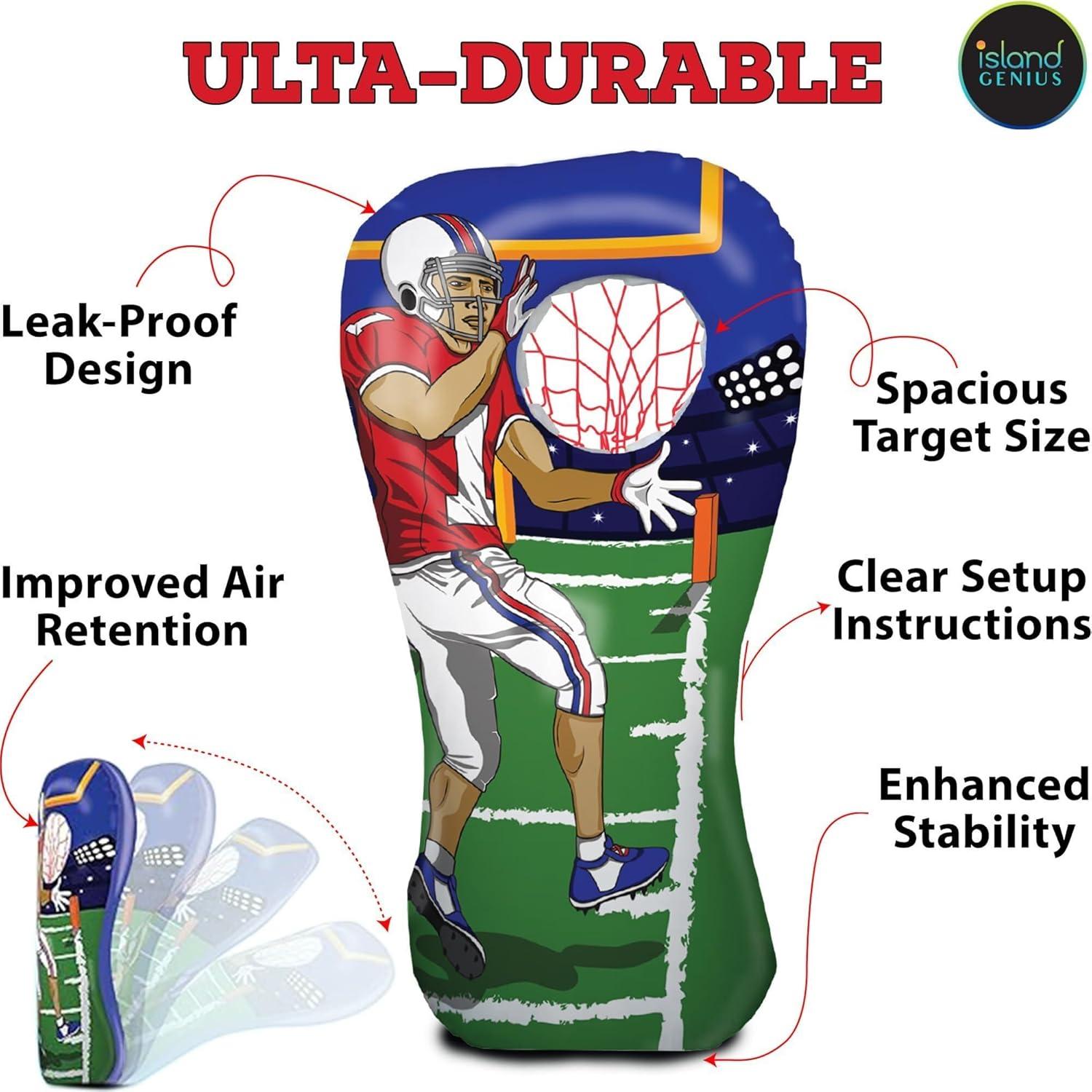 Juego Inflable de Fútbol Island Genius 152 cm para Niños