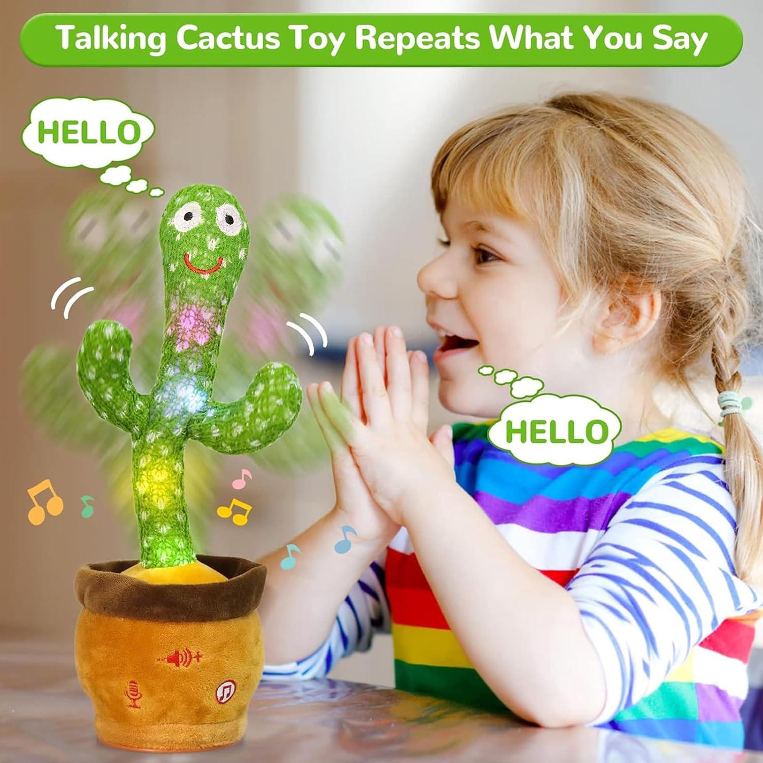 Juguete Cactus Hablante Emoin - Interactivo y Educativo