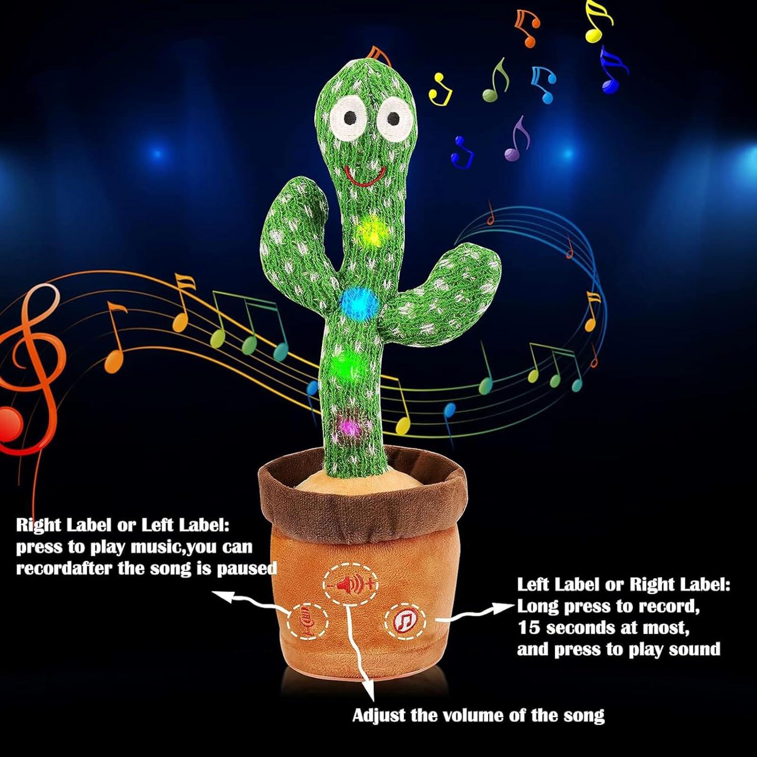 Juguete Cactus Hablante Emoin - Interactivo y Educativo