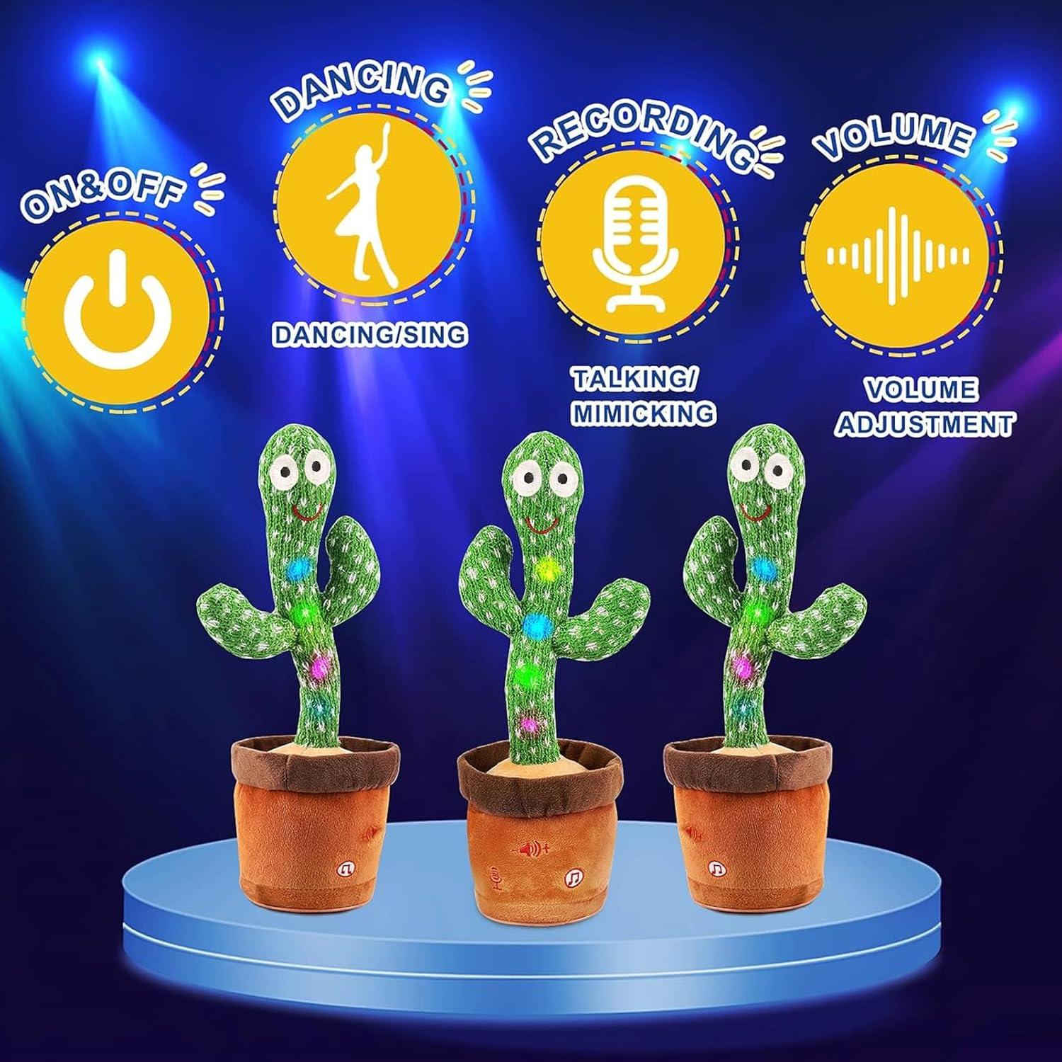 Juguete Cactus Hablante Emoin - Interactivo y Educativo