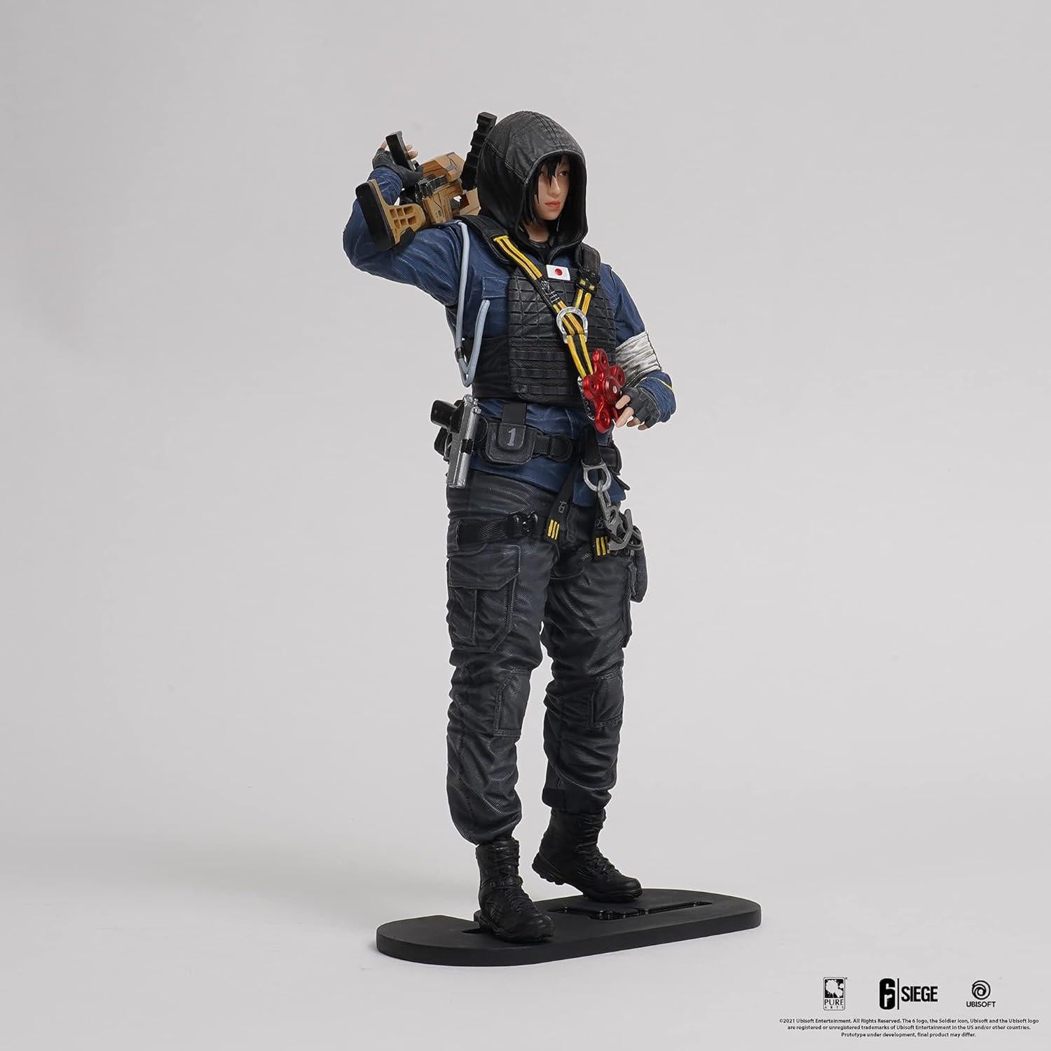 Estatua PVC Pure Arts Rainbow 6 Siege 1/8 Yumiko Hibana 24 cm