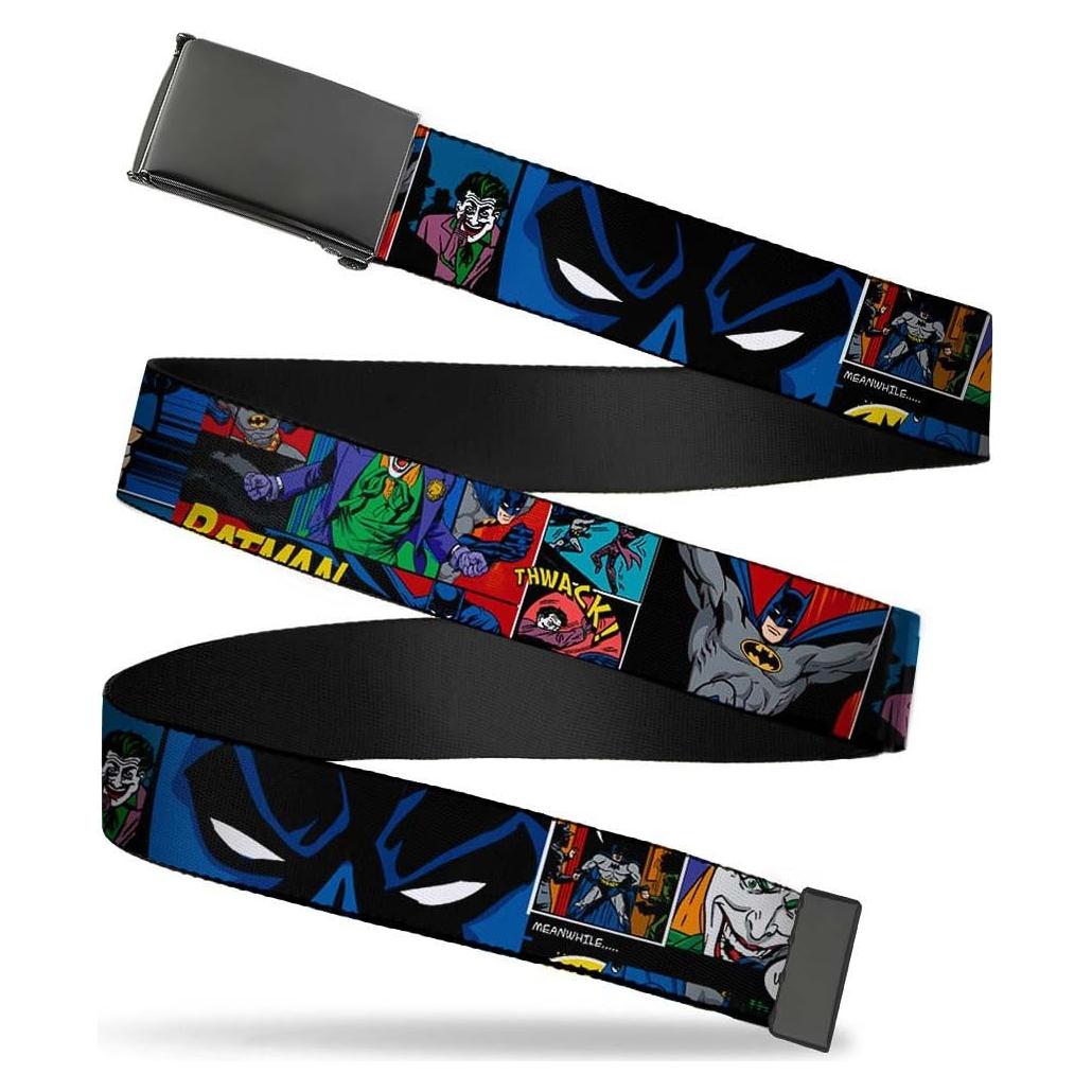 Cinturón Web Buckle-Down Batman Joker 3.81 cm Multicolor