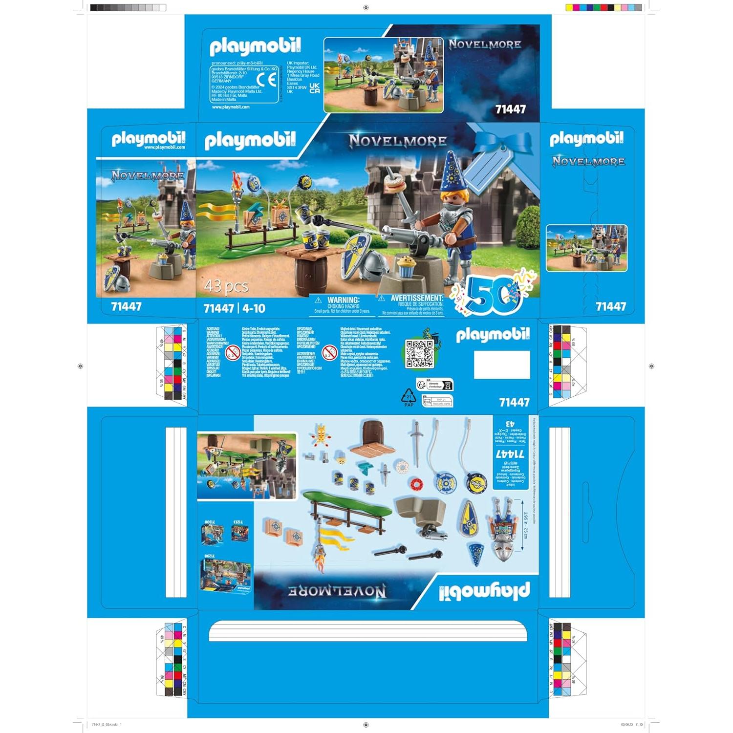 Set de Regalo Cumpleaños Caballero Playmobil 71447 - 43 Piezas