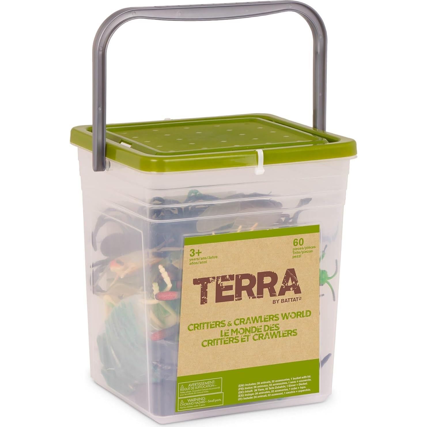 Set de Juguetes Insectos y Reptiles Terra by Battat - 60 Piezas