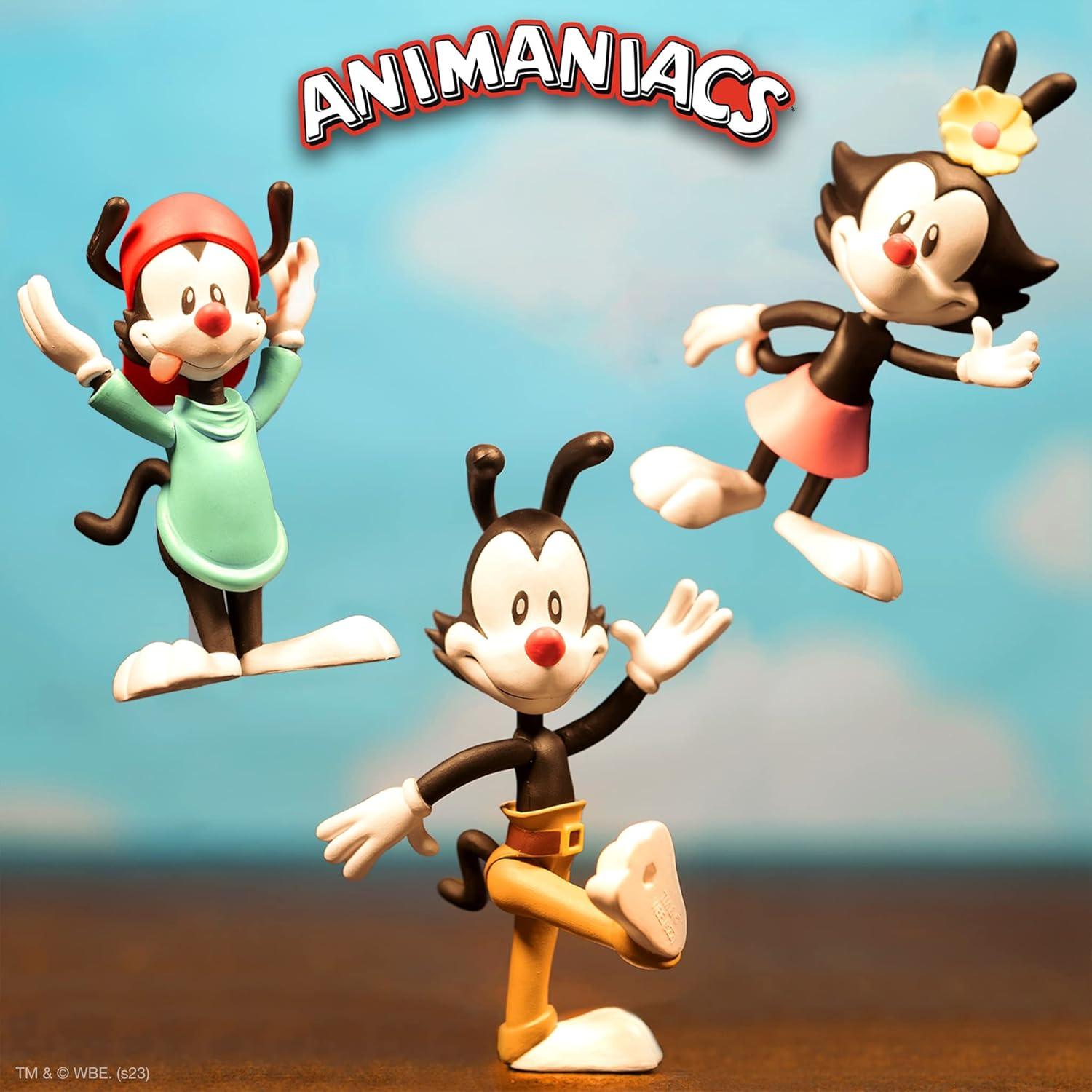 Figura de Acción Yakko Warner Super7 Animaniacs 9.53 cm