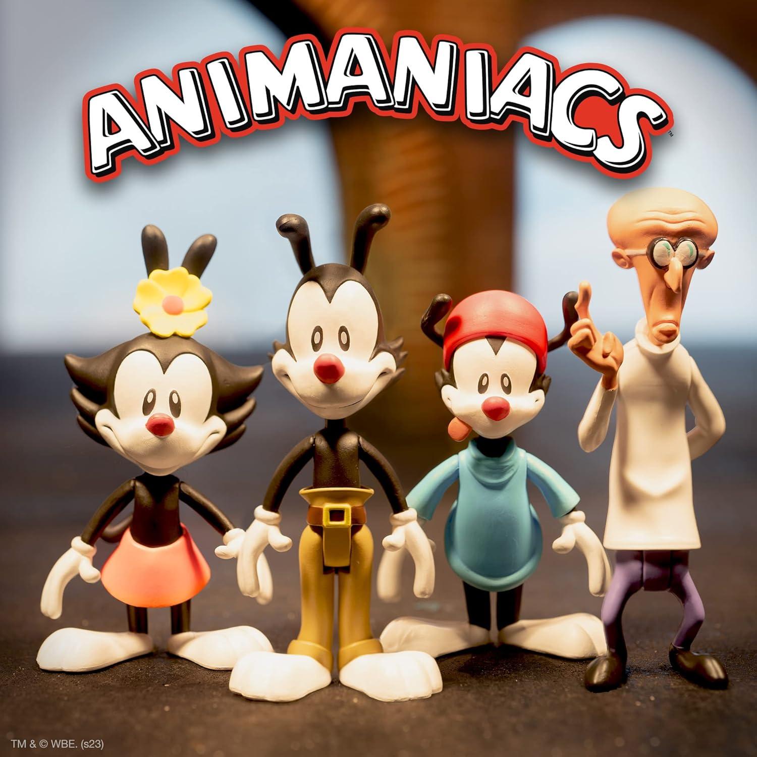 Figura de Acción Yakko Warner Super7 Animaniacs 9.53 cm