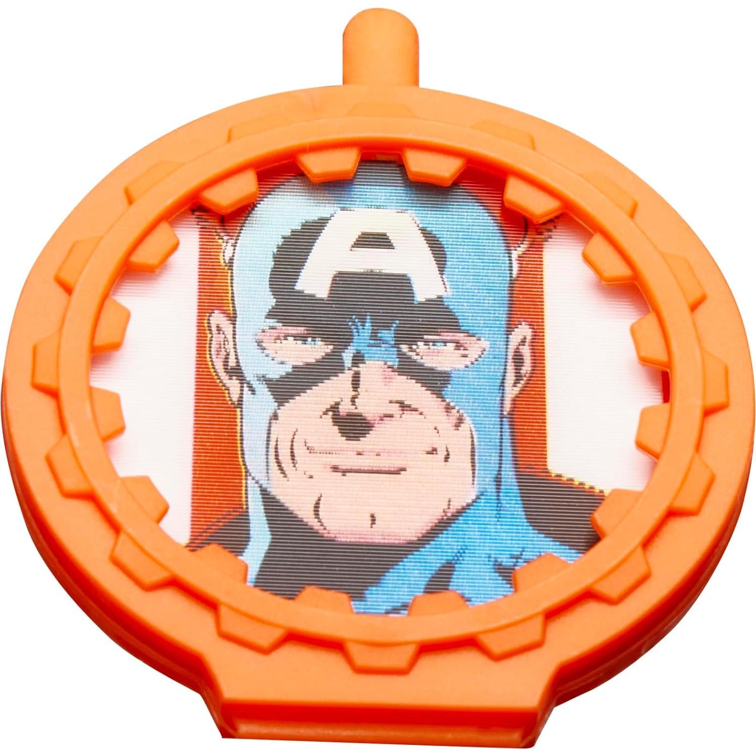 Legends Series Captain America, Avengers Retro Marvel Comics Secret Wars Collectible 6 Inch Action Figure with Shield