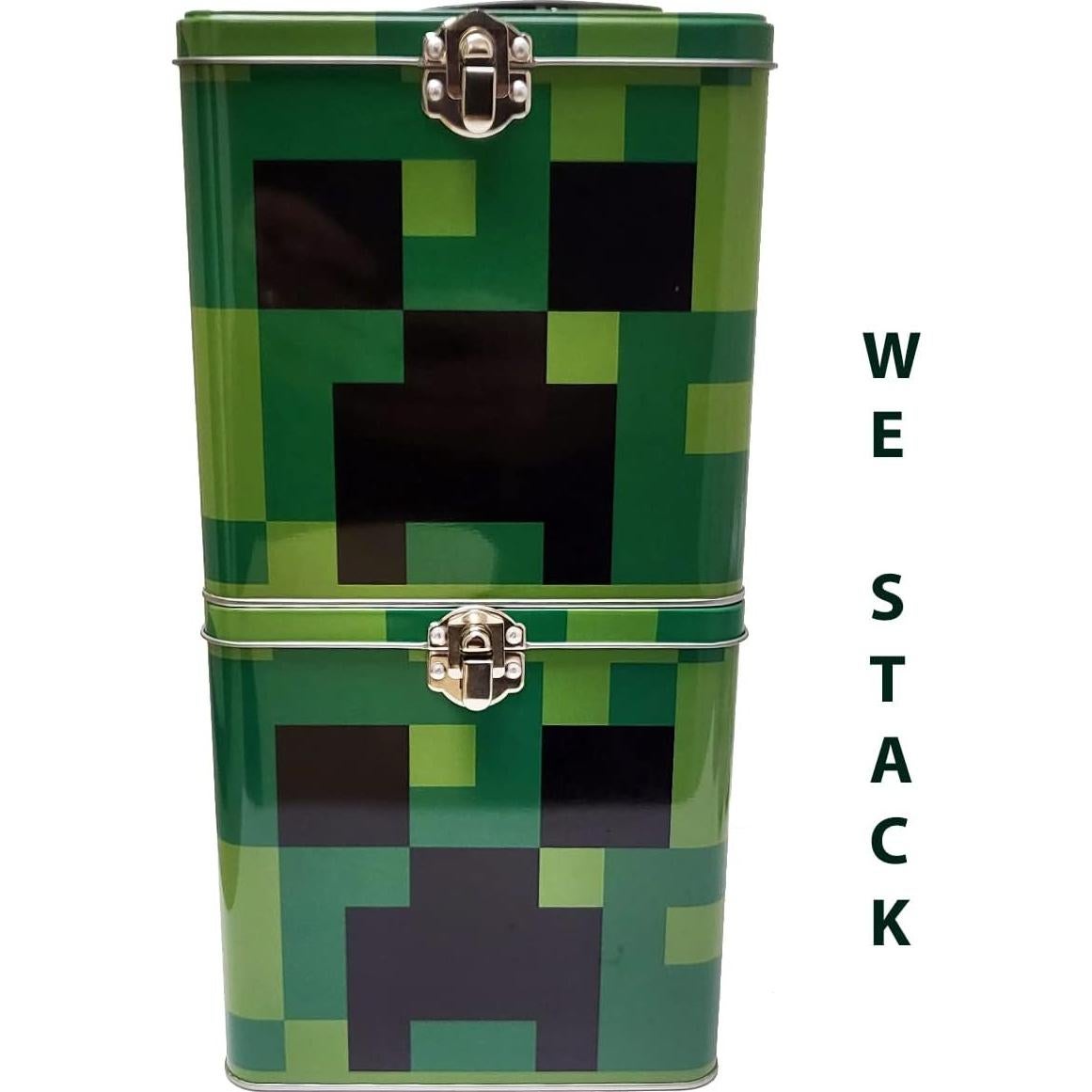 Caja de Lata Apilable The Tin Box Minecraft 14.61 cm