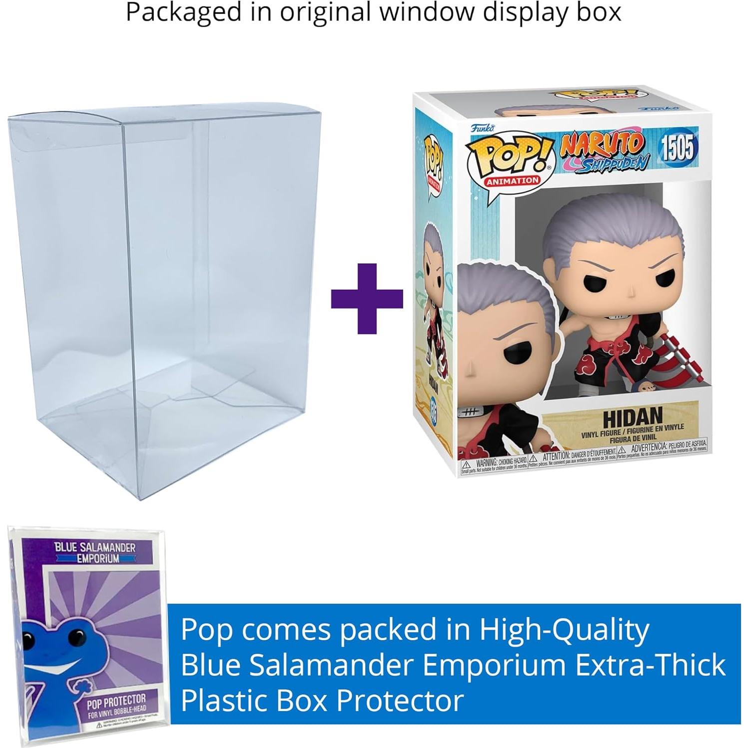 Figura Vinilo Shippuden Hidan #1505 + Funda Protectora