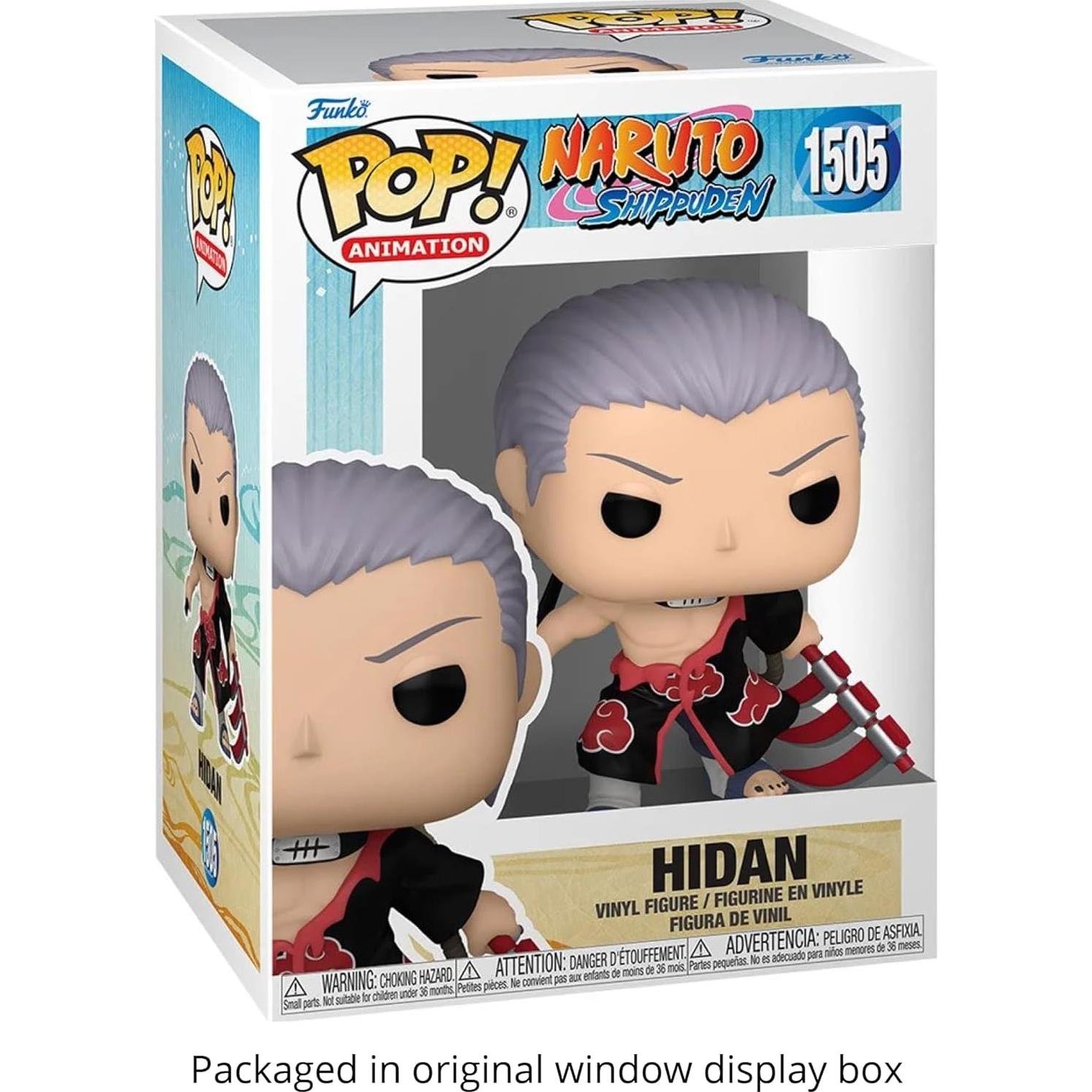 Figura Vinilo Shippuden Hidan #1505 + Funda Protectora