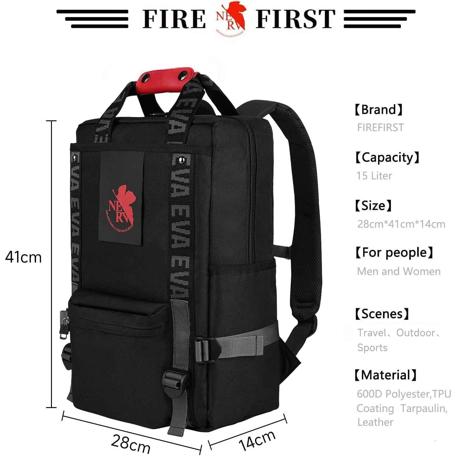 Mochila FIREFIRST Neon Genesis Evangelion 15.6" Laptop