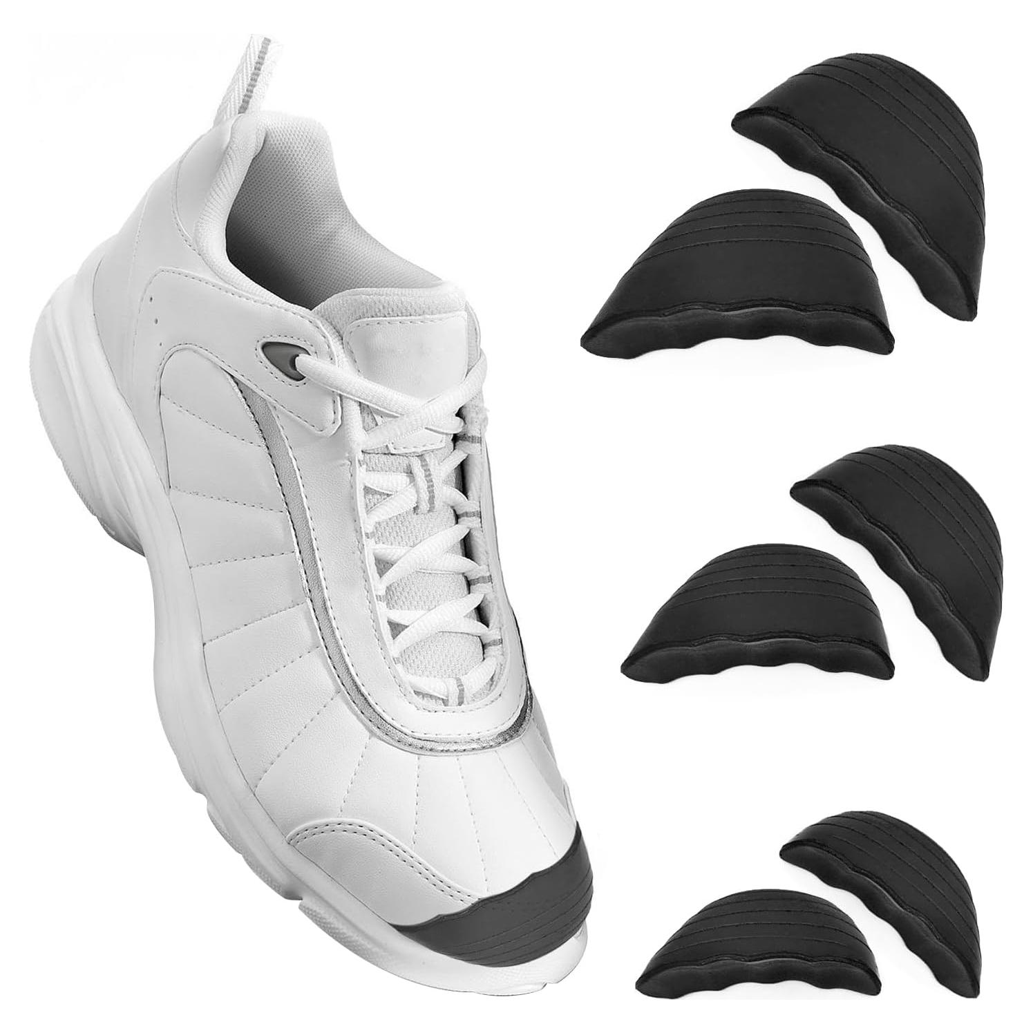 Rellenos para Zapatos UamGlsob - 3 Pares Ajustables Negros