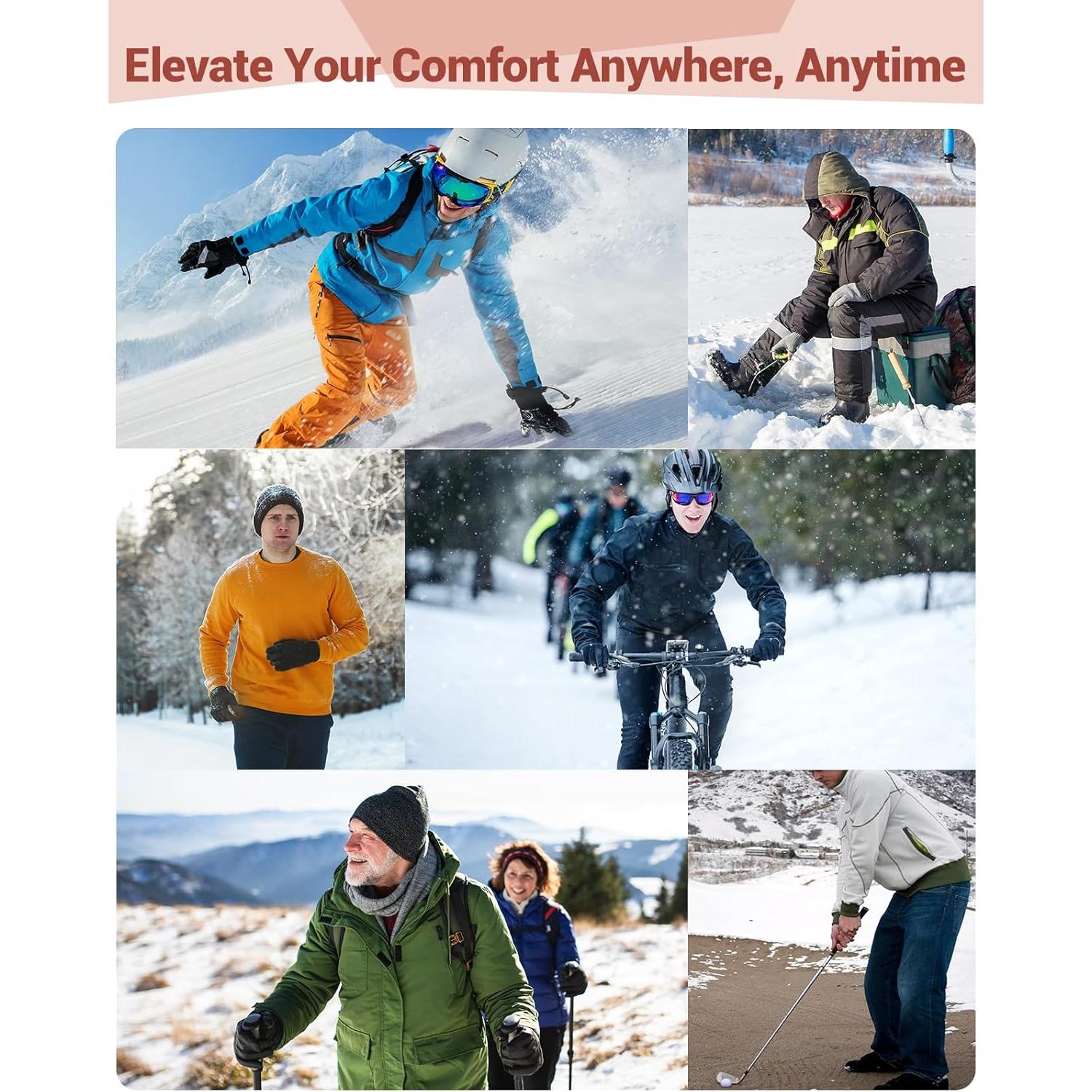 Chaleco Térmico Comfytemp para Hombres Grande Verde con Batería