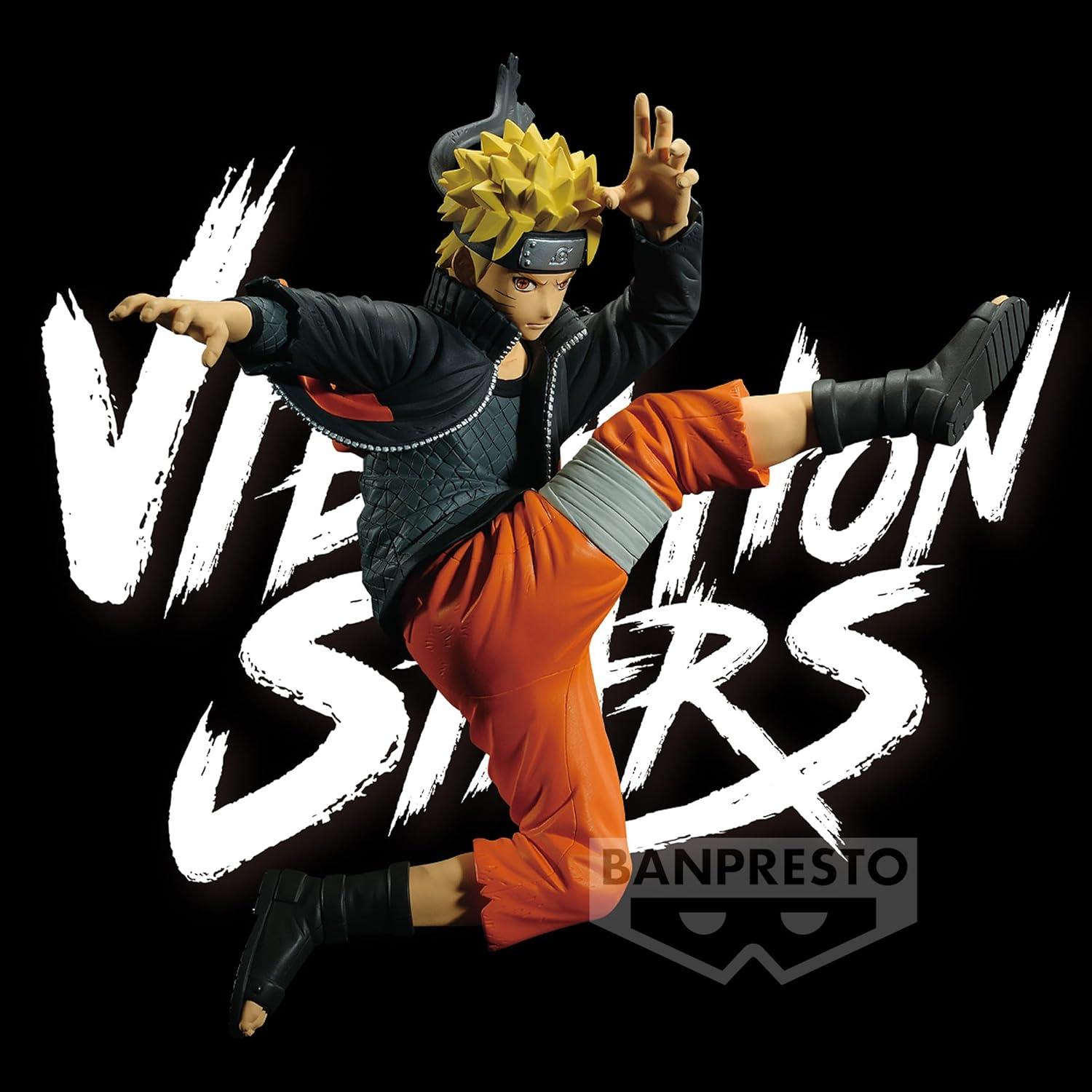 Figura Vibration Stars Uzumaki Naruto IV Bandai 13.97 cm