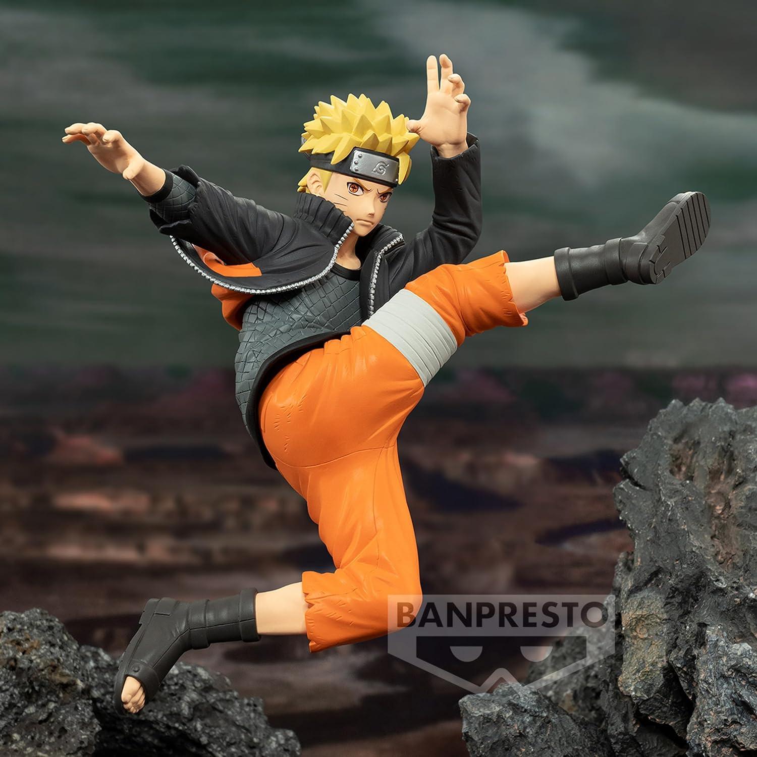 Figura Vibration Stars Uzumaki Naruto IV Bandai 13.97 cm