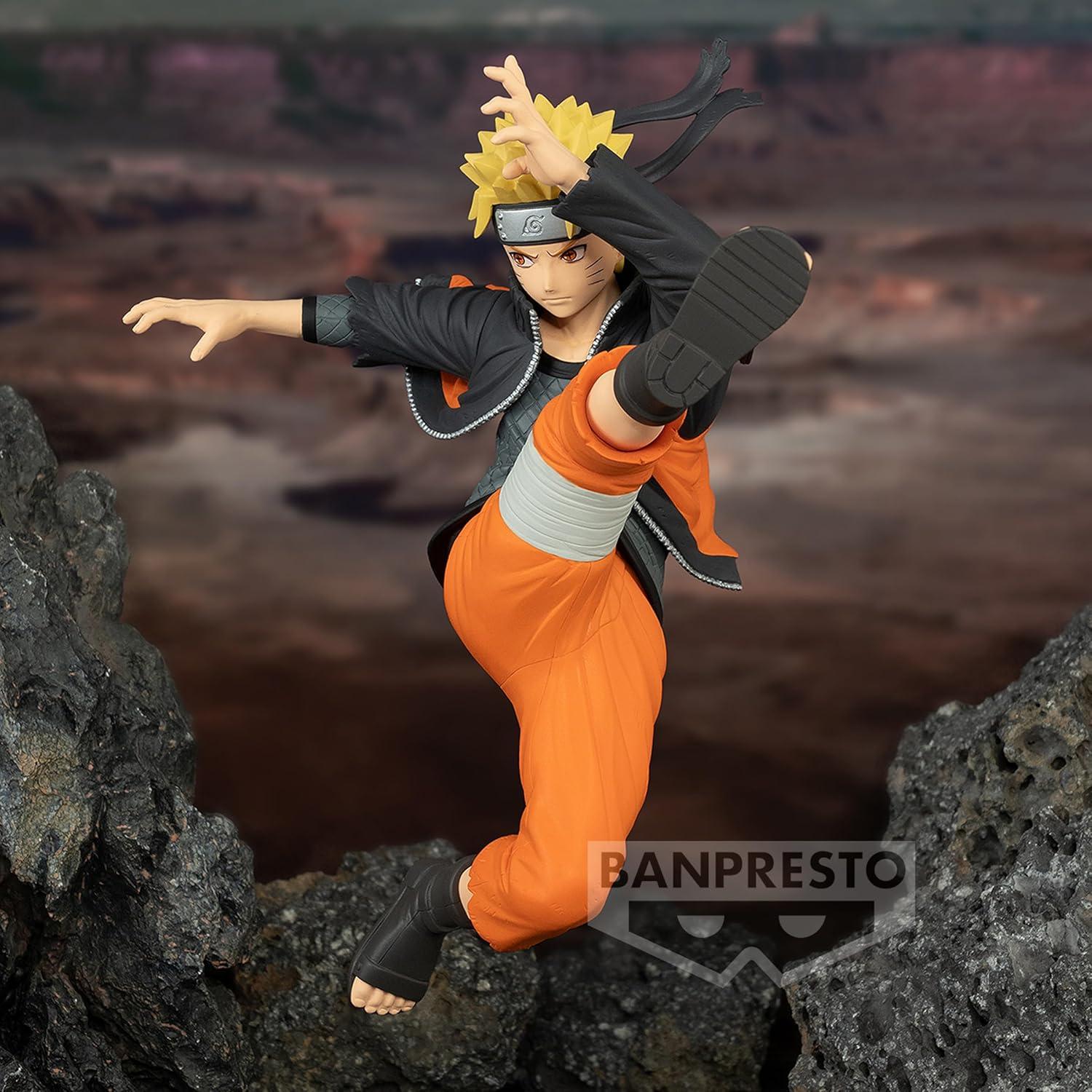 Figura Vibration Stars Uzumaki Naruto IV Bandai 13.97 cm
