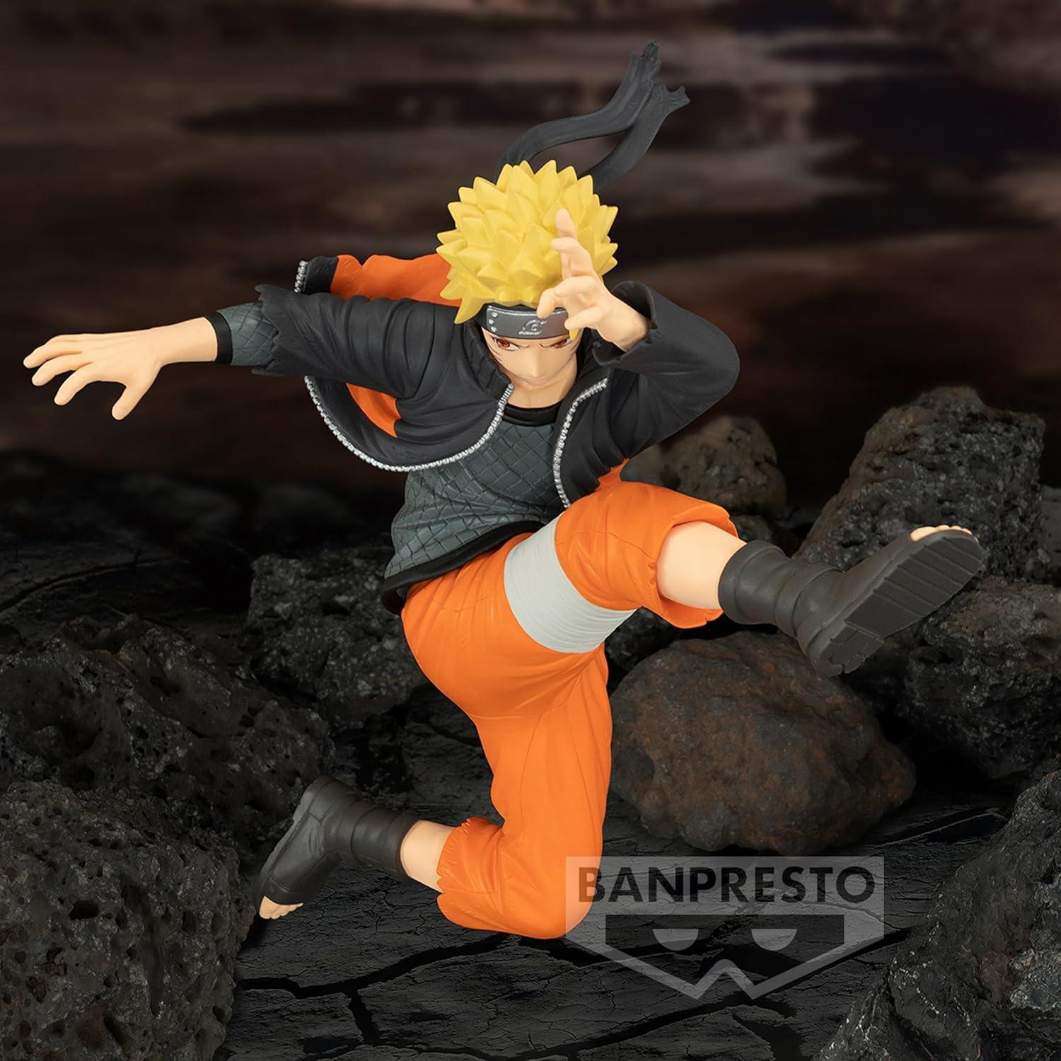 Figura Vibration Stars Uzumaki Naruto IV Bandai 13.97 cm