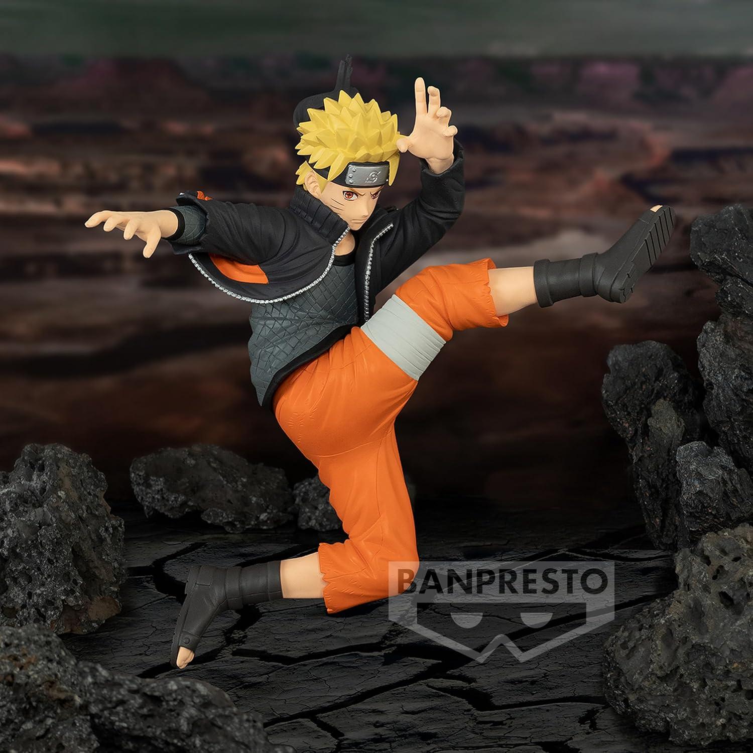 Figura Vibration Stars Uzumaki Naruto IV Bandai 13.97 cm