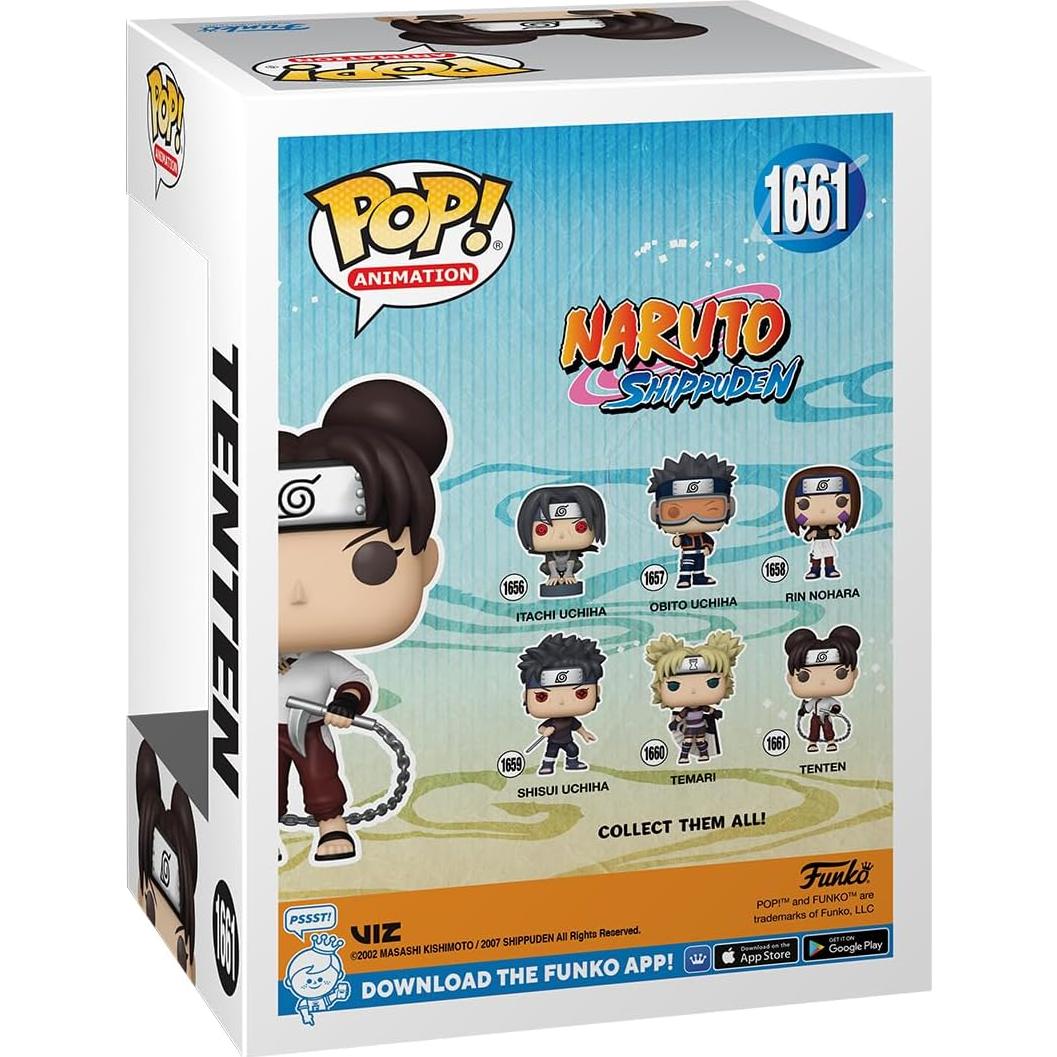 Funko POP! Naruto Tenten Figura Vinilo 10.8 cm Coleccionable