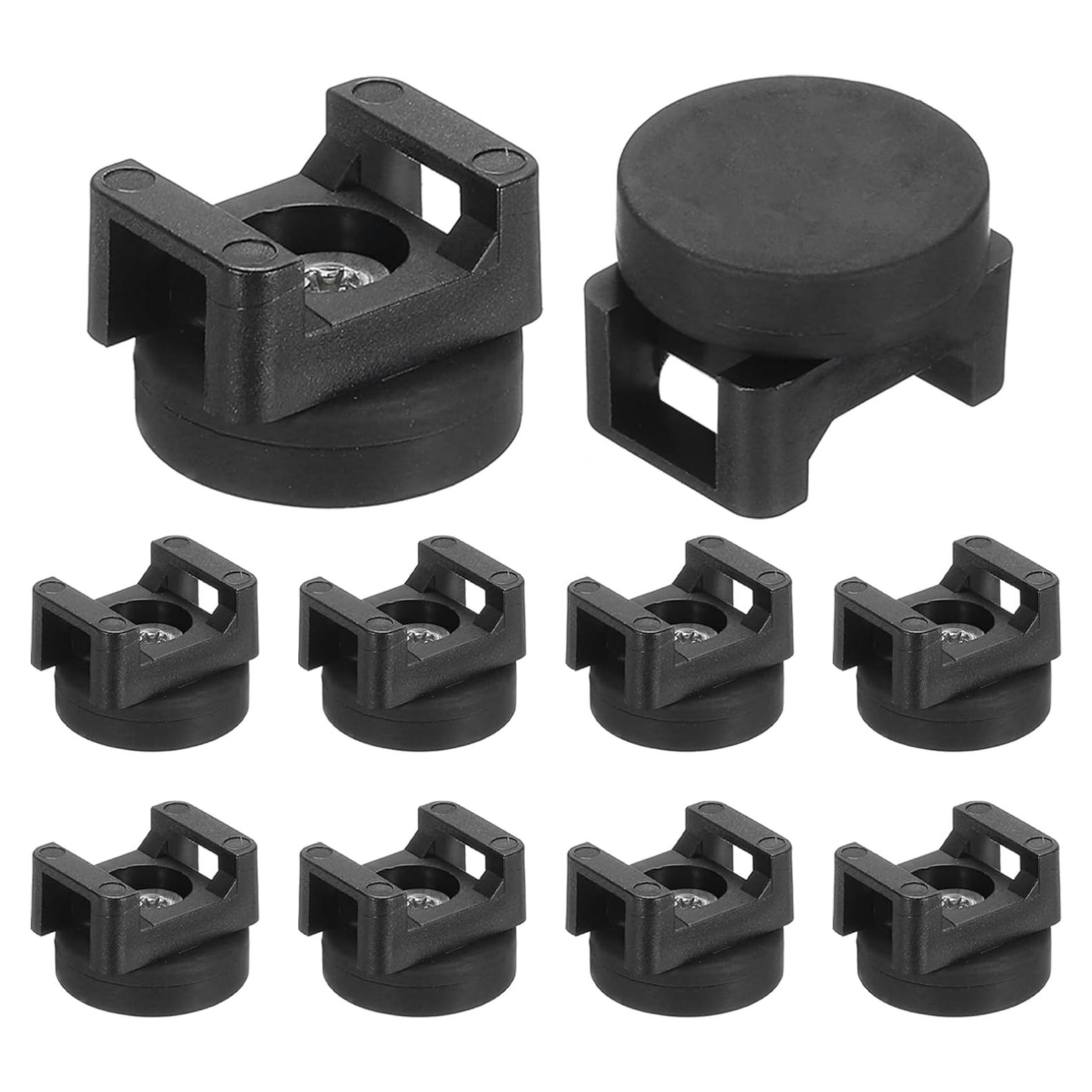Soporte Magnético para Bridas DMiotech 5 Pcs 22mm Nylon Negro