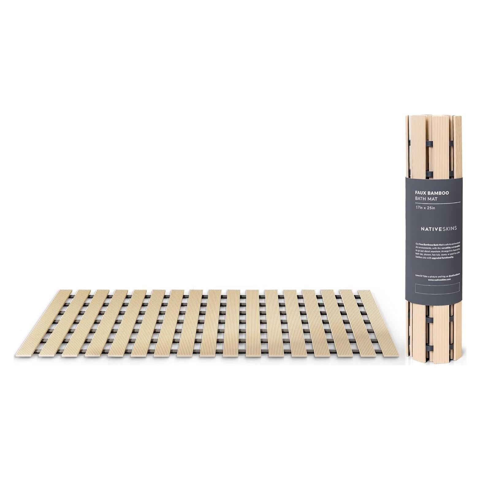 Alfombra de Baño Sintética NativeSkins 42.9x64 cm Antideslizante