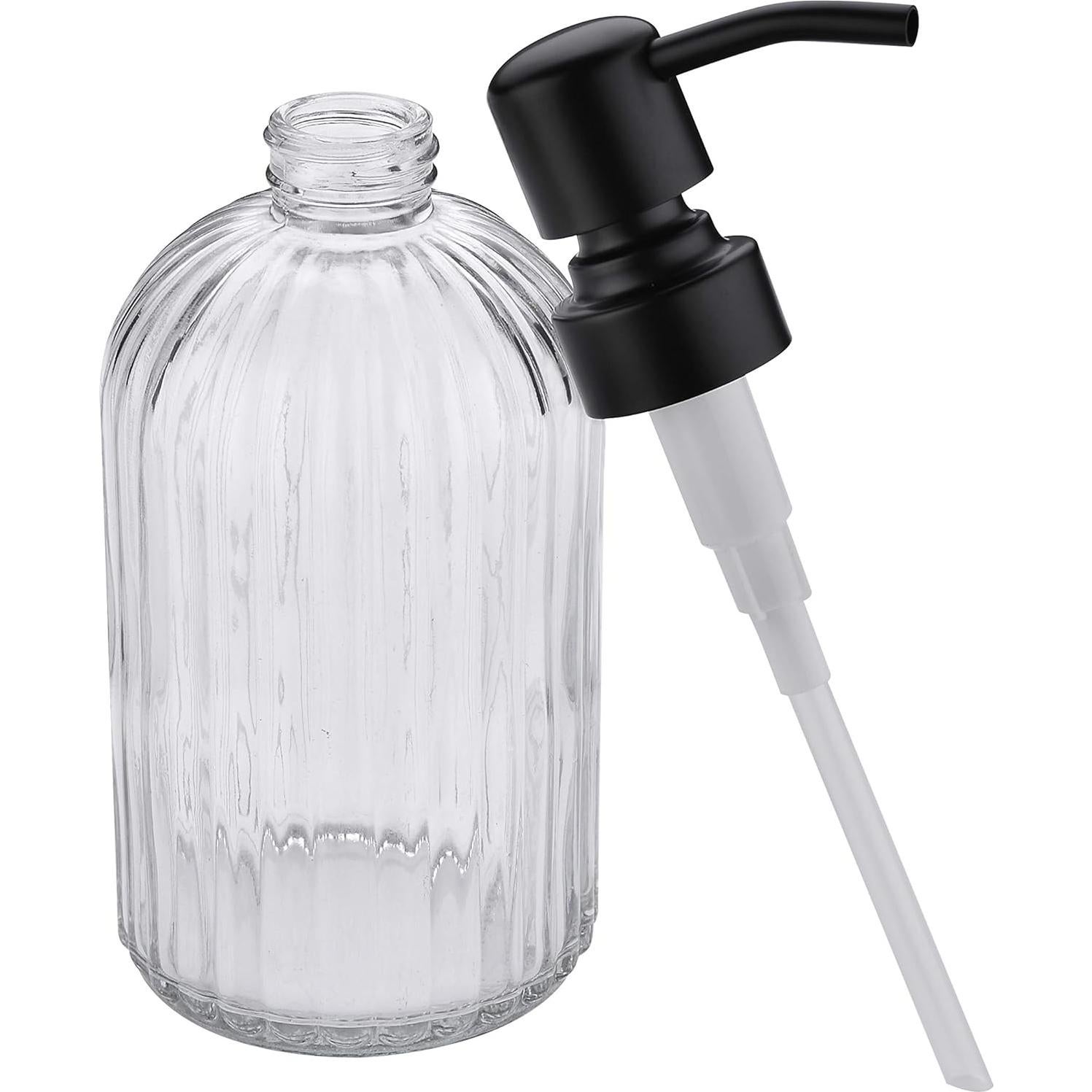 Dispensador de Jabón de Vidrio Leetcp 480ml 2 Paquetes