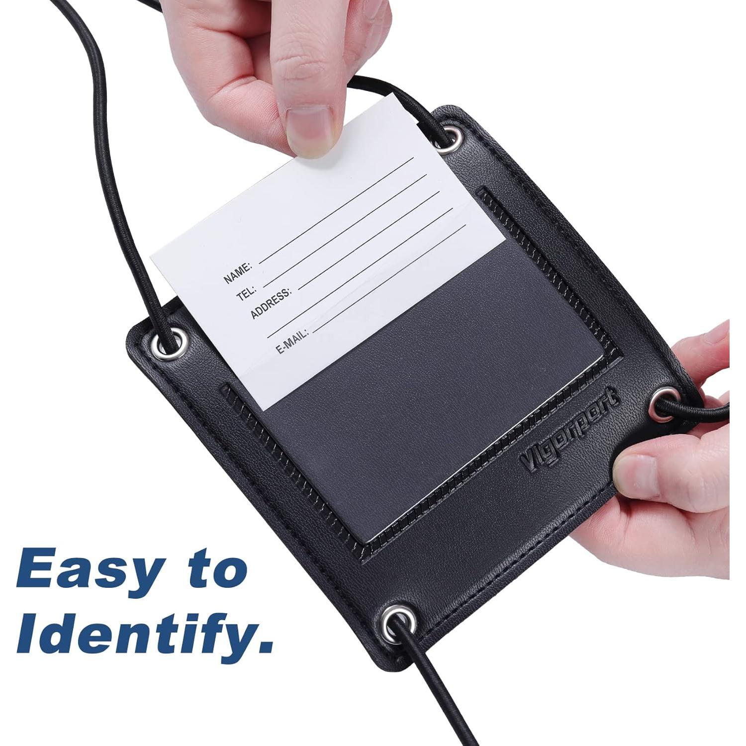 Correa de Equipaje Vigorport Bungee Ajustable Negro 80-180cm