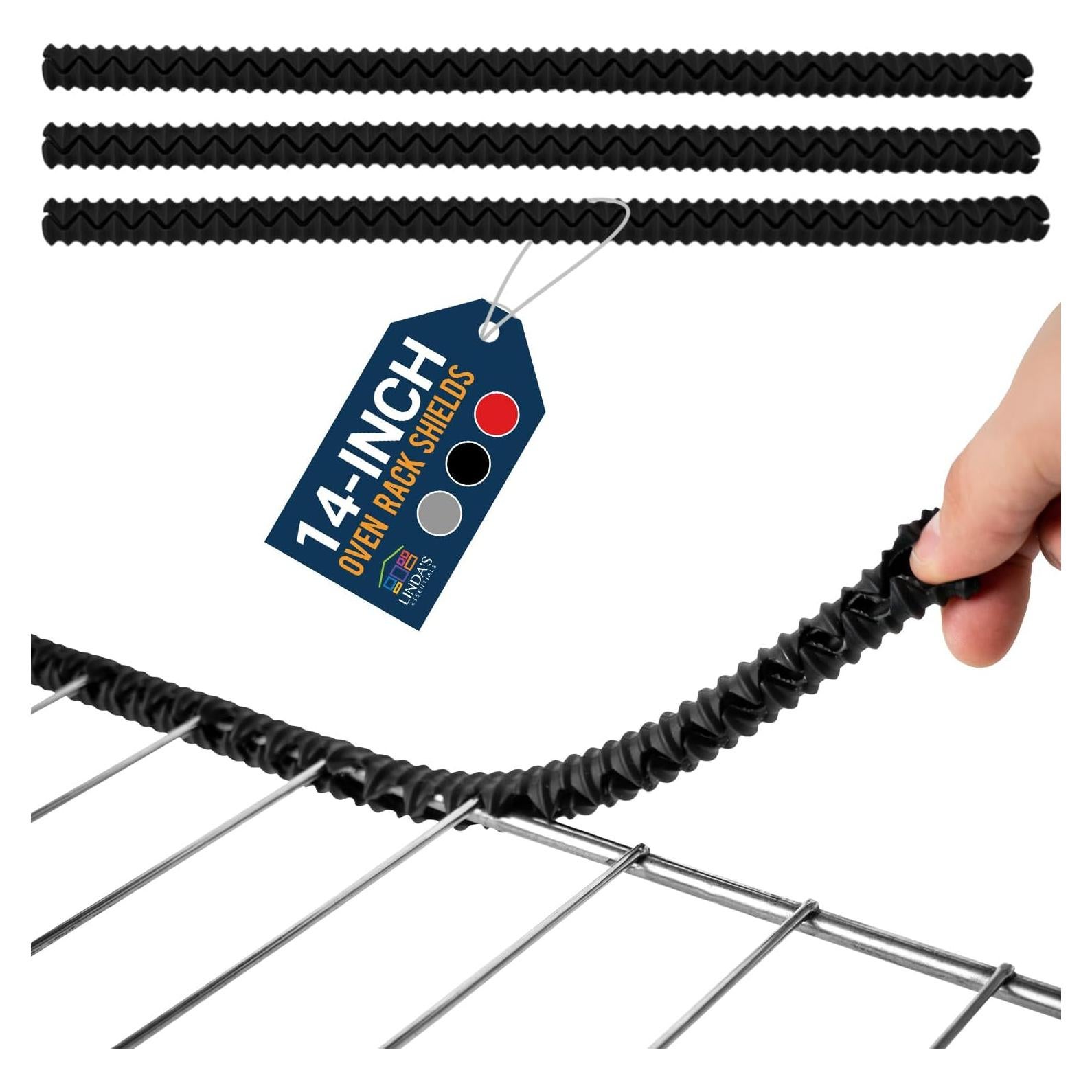 Protectores de Horno de Silicona Linda's Essentials 35.56 cm - Paquete de 3